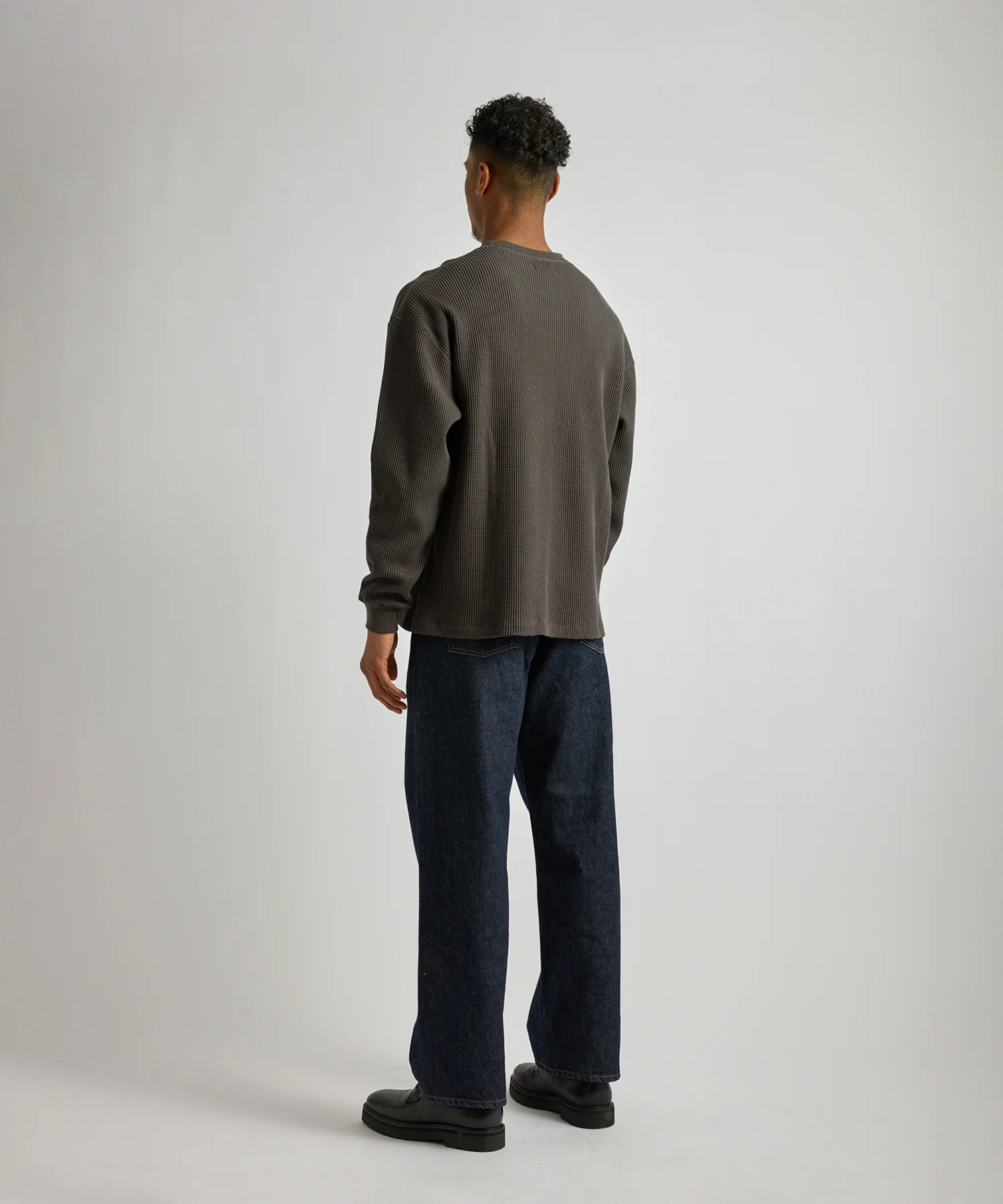Alex Heavy Waffle Relaxed Top - Image 4