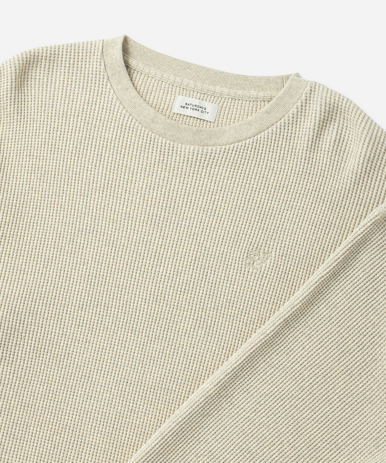 Alex Heavy Waffle Relaxed Top - Image 5
