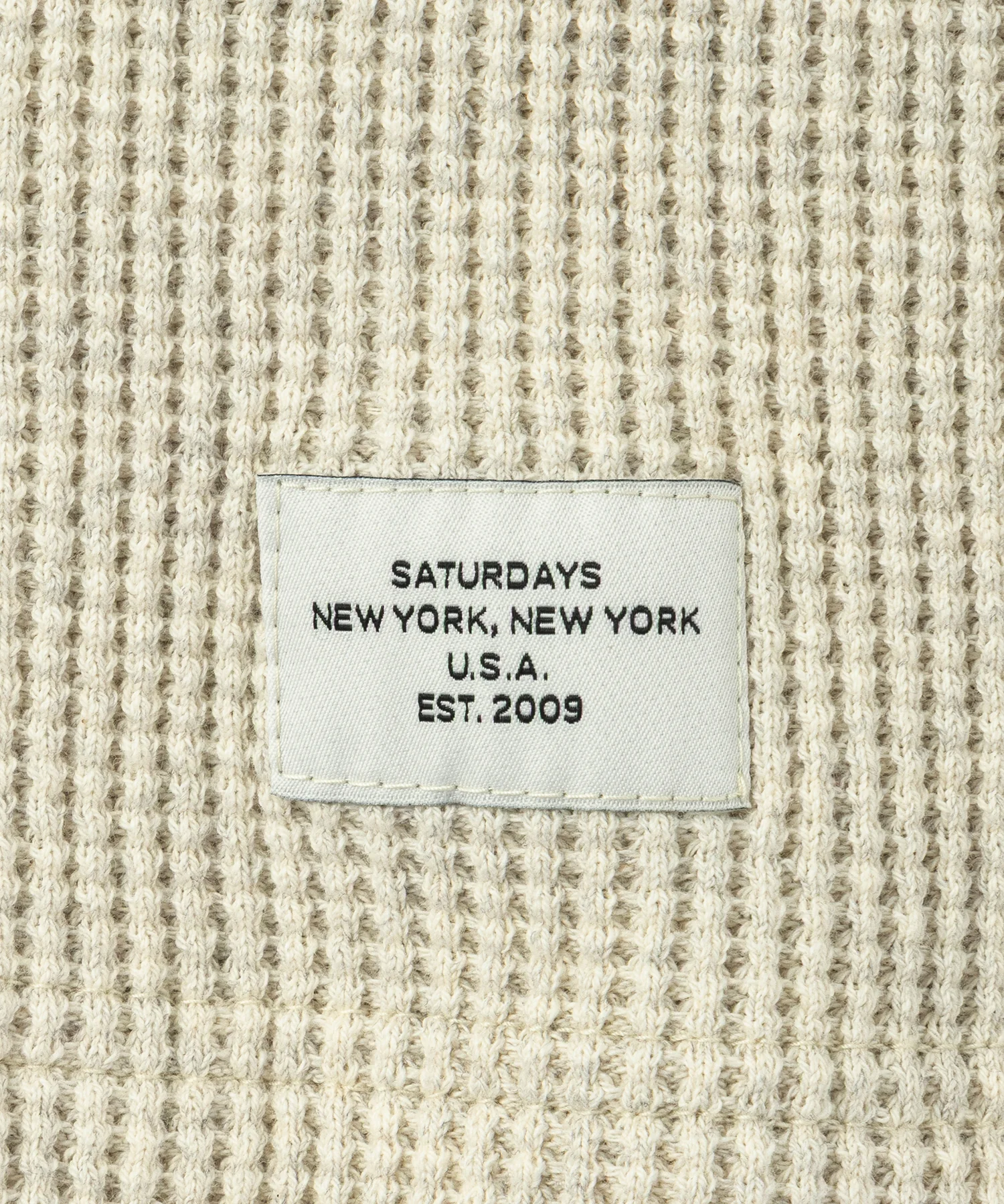 Alex Heavy Waffle Relaxed Top - Image 6