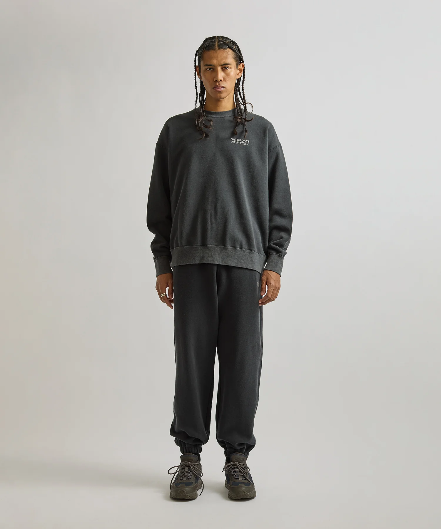 Ari Relaxed Ozone Washed Sweatshirt - Image 4