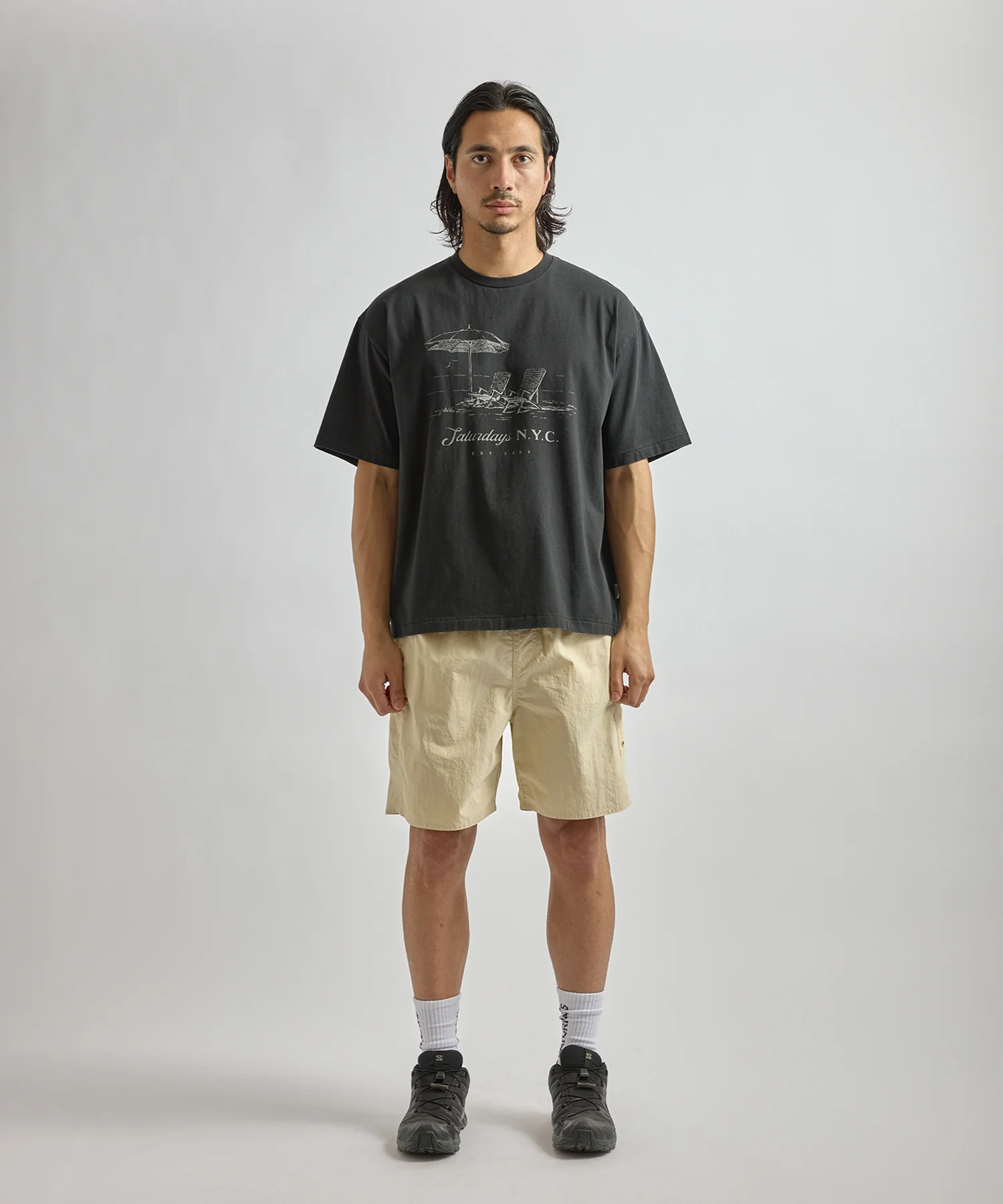 Beach Chair Ozone Wash Relaxed Tee - Image 3