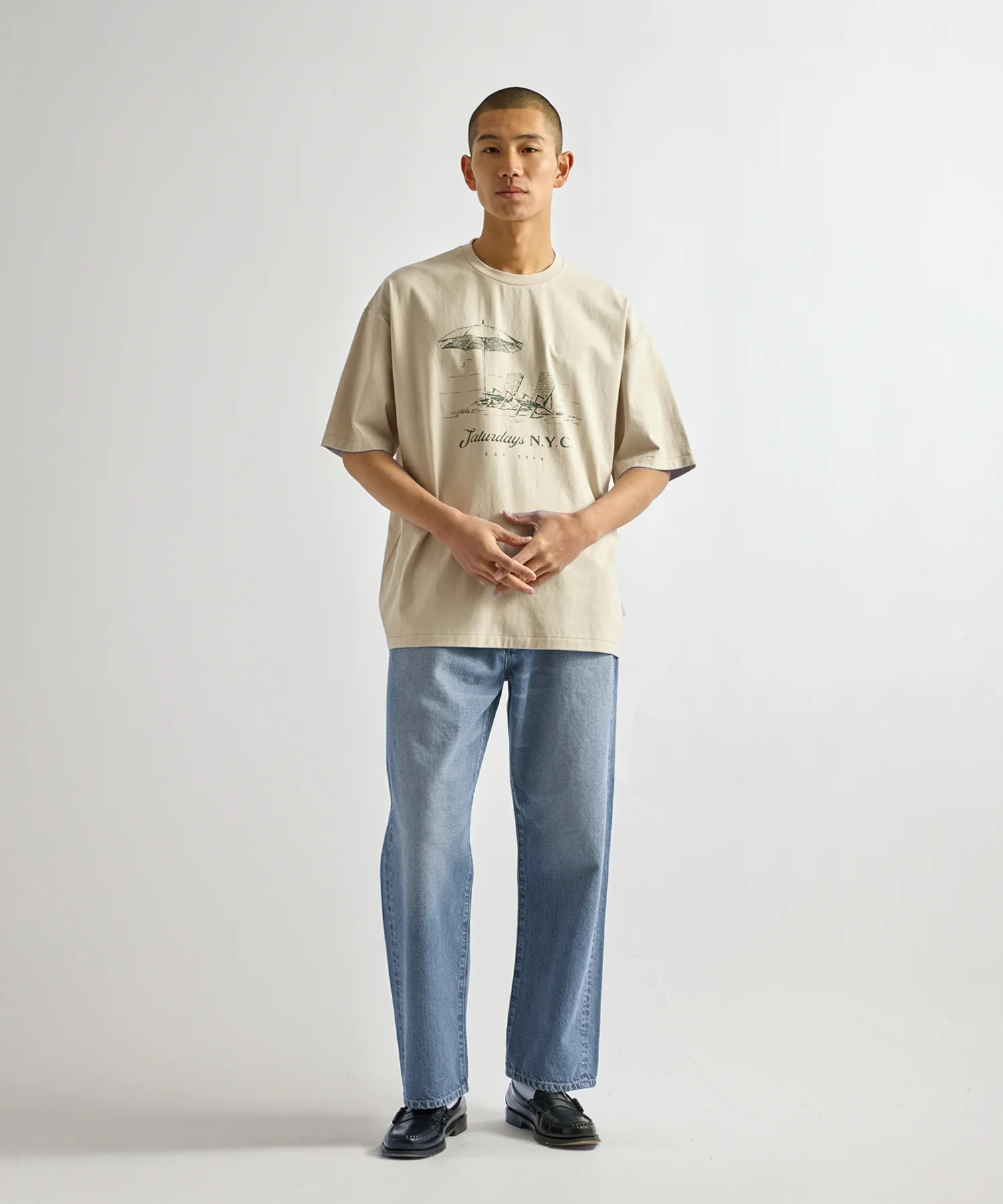 Beach Chair Ozone Wash Relaxed Tee - Image 3