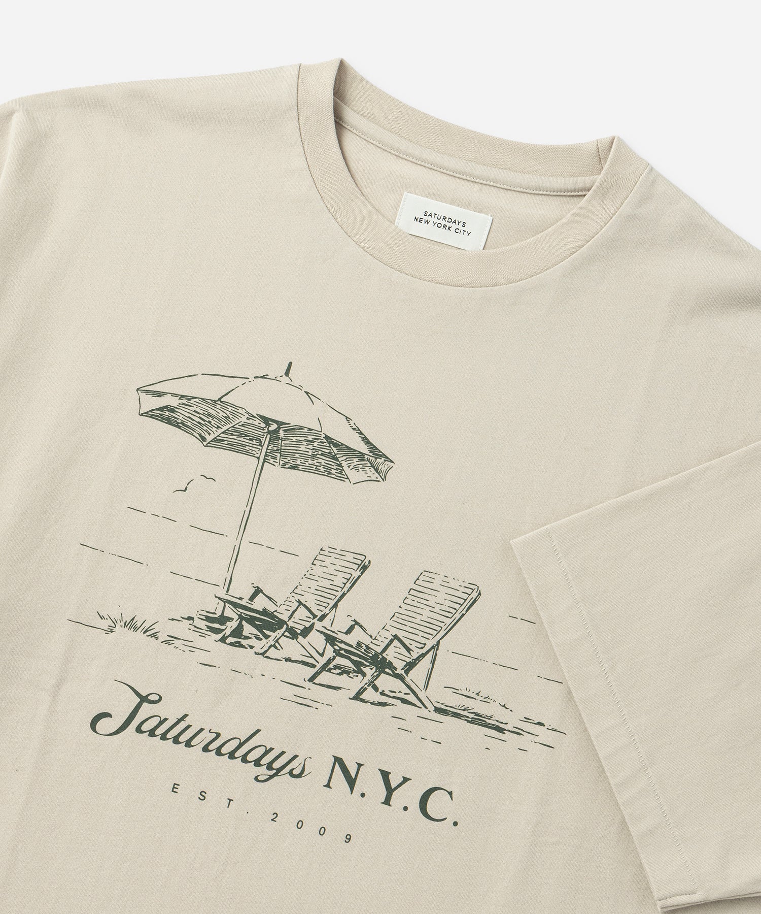 Beach Chair Ozone Wash Relaxed Tee - Image 5