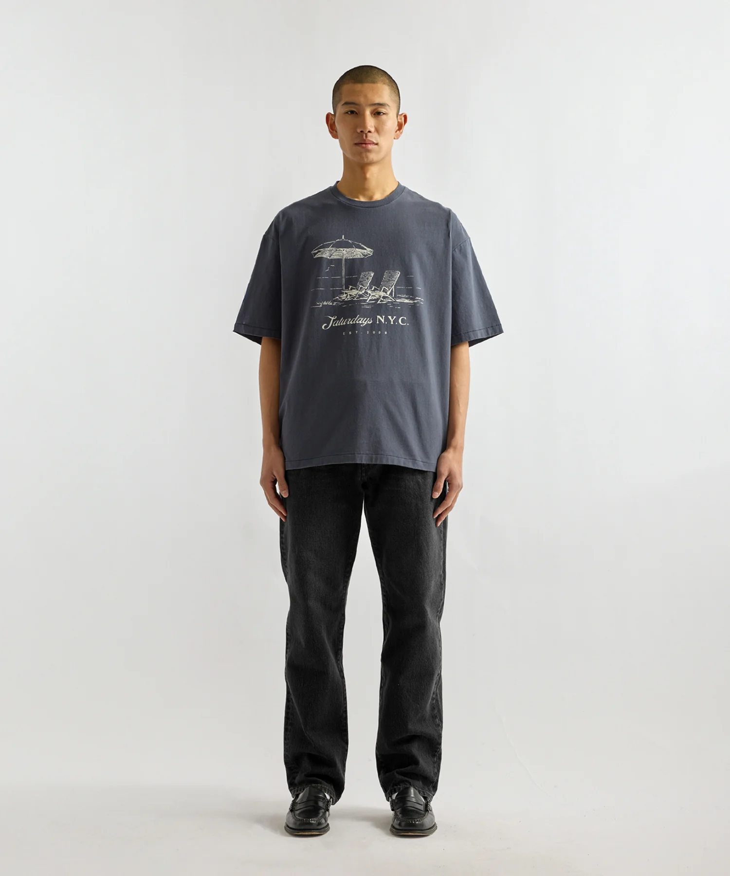 Beach Chair Ozone Wash Relaxed Tee - Image 3