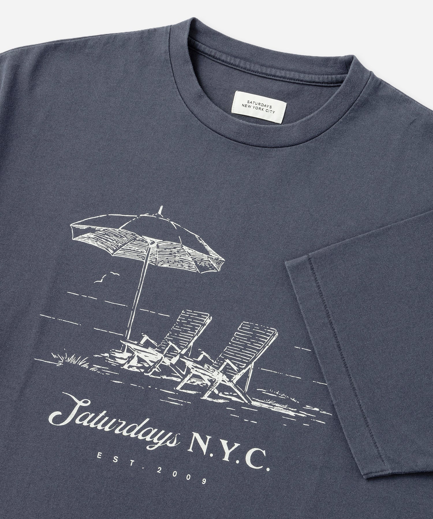 Beach Chair Ozone Wash Relaxed Tee - Image 5