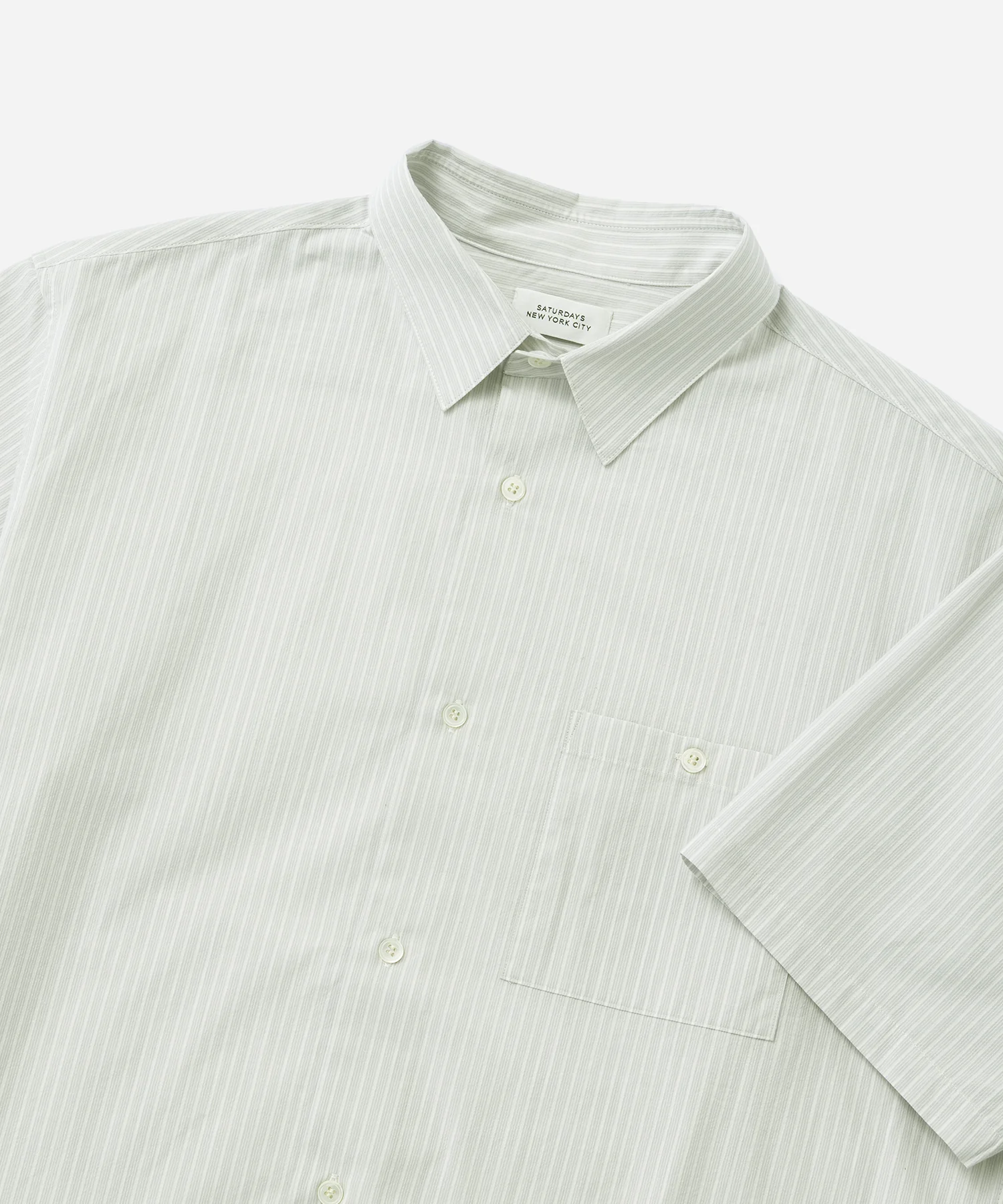 Bruce Stripe Short Sleeve Shirt - Image 5