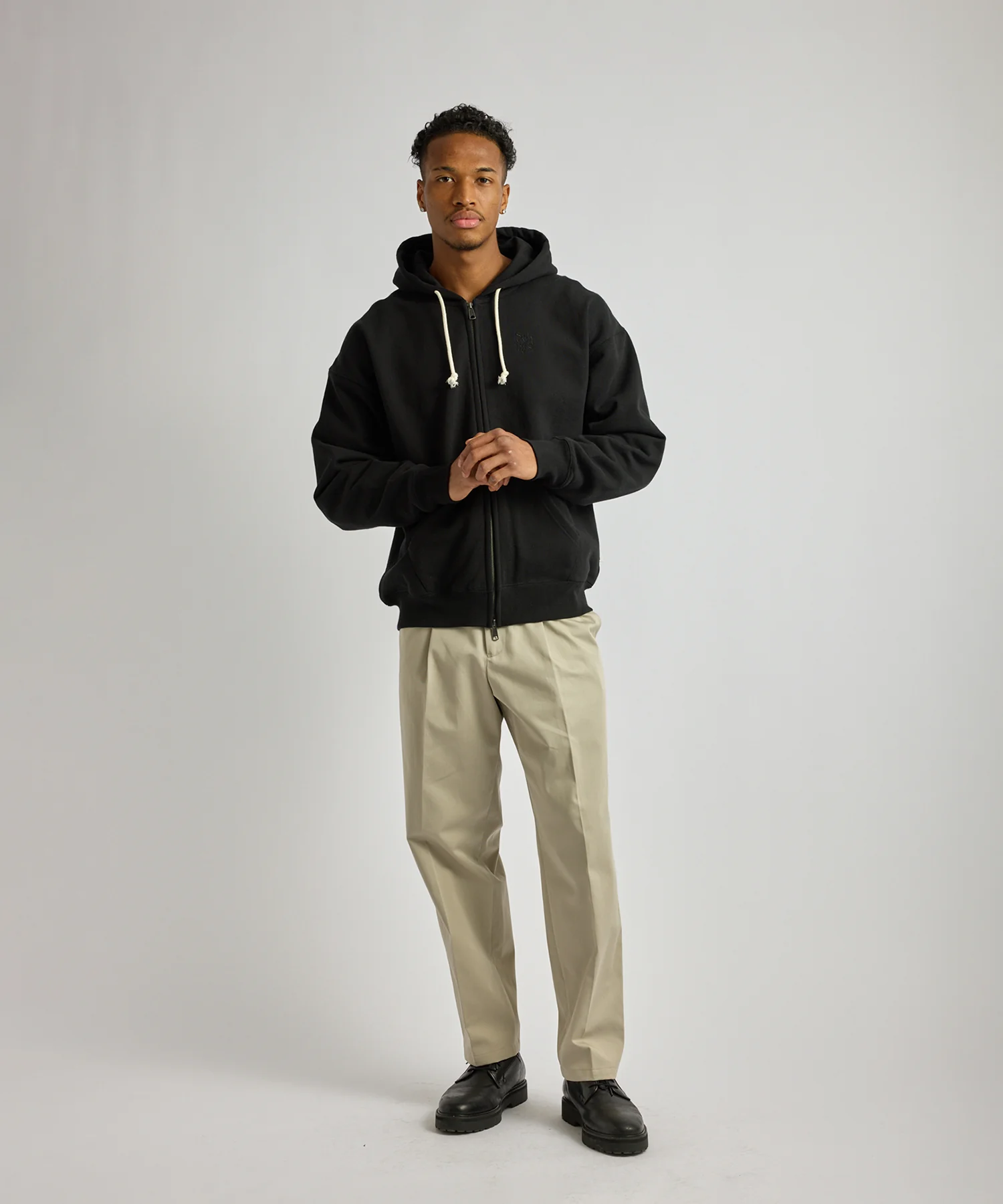 Canal Waffle Lined Zip Hoodie - Image 3