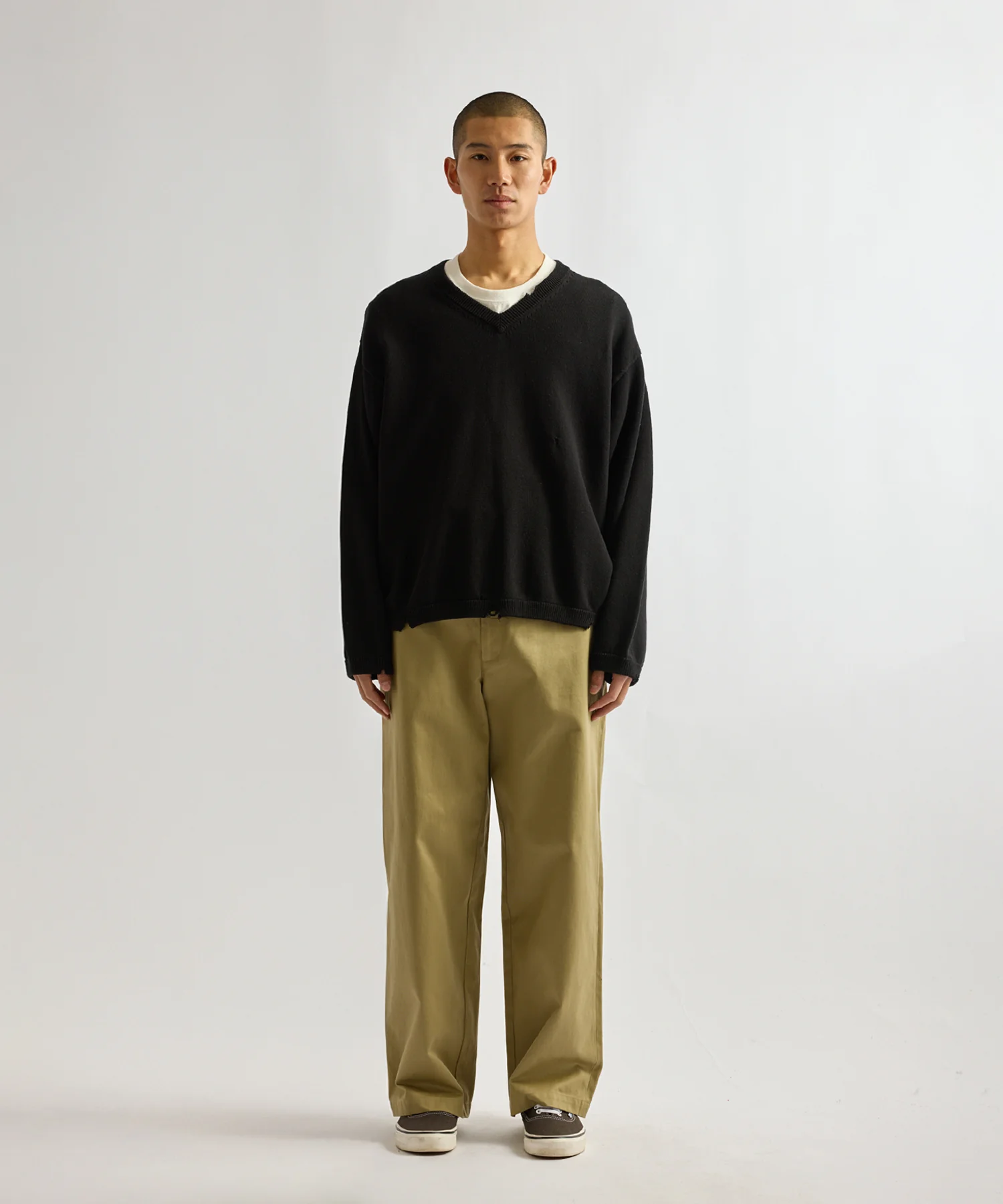 Charles Vintage V-Neck Sweater - Image 3