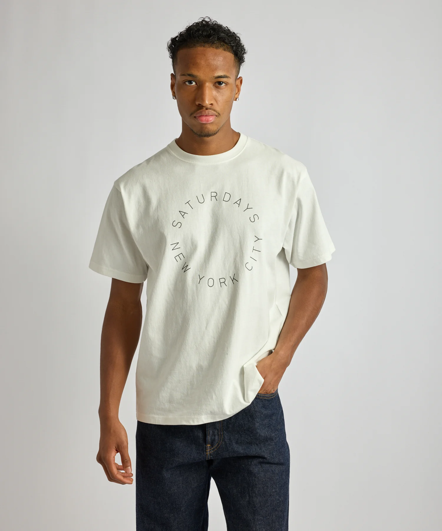 Circular Saturdays Logo Short Sleeve Tee - Image 2