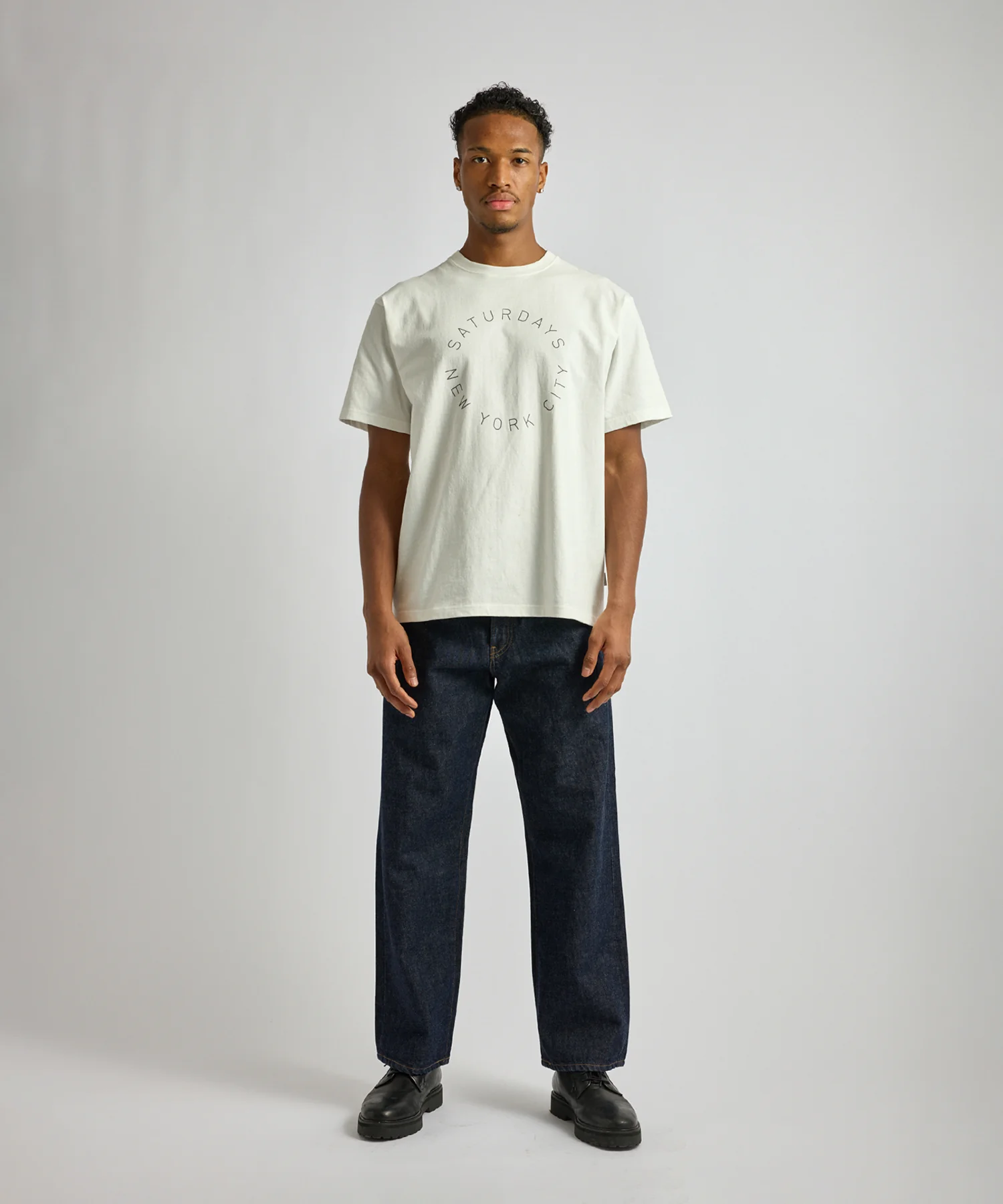 Circular Saturdays Logo Short Sleeve Tee - Image 3