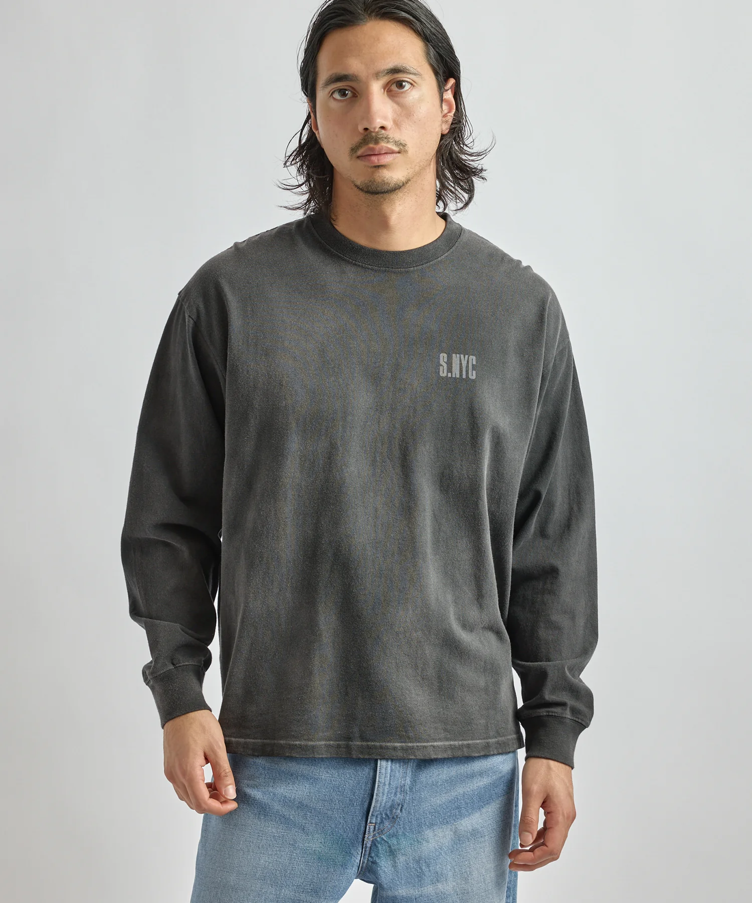 Collegiate Printed Long Sleeve Tee - Image 2