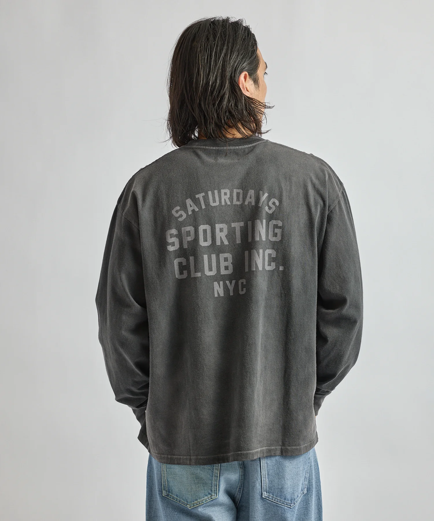 Collegiate Printed Long Sleeve Tee - Image 3