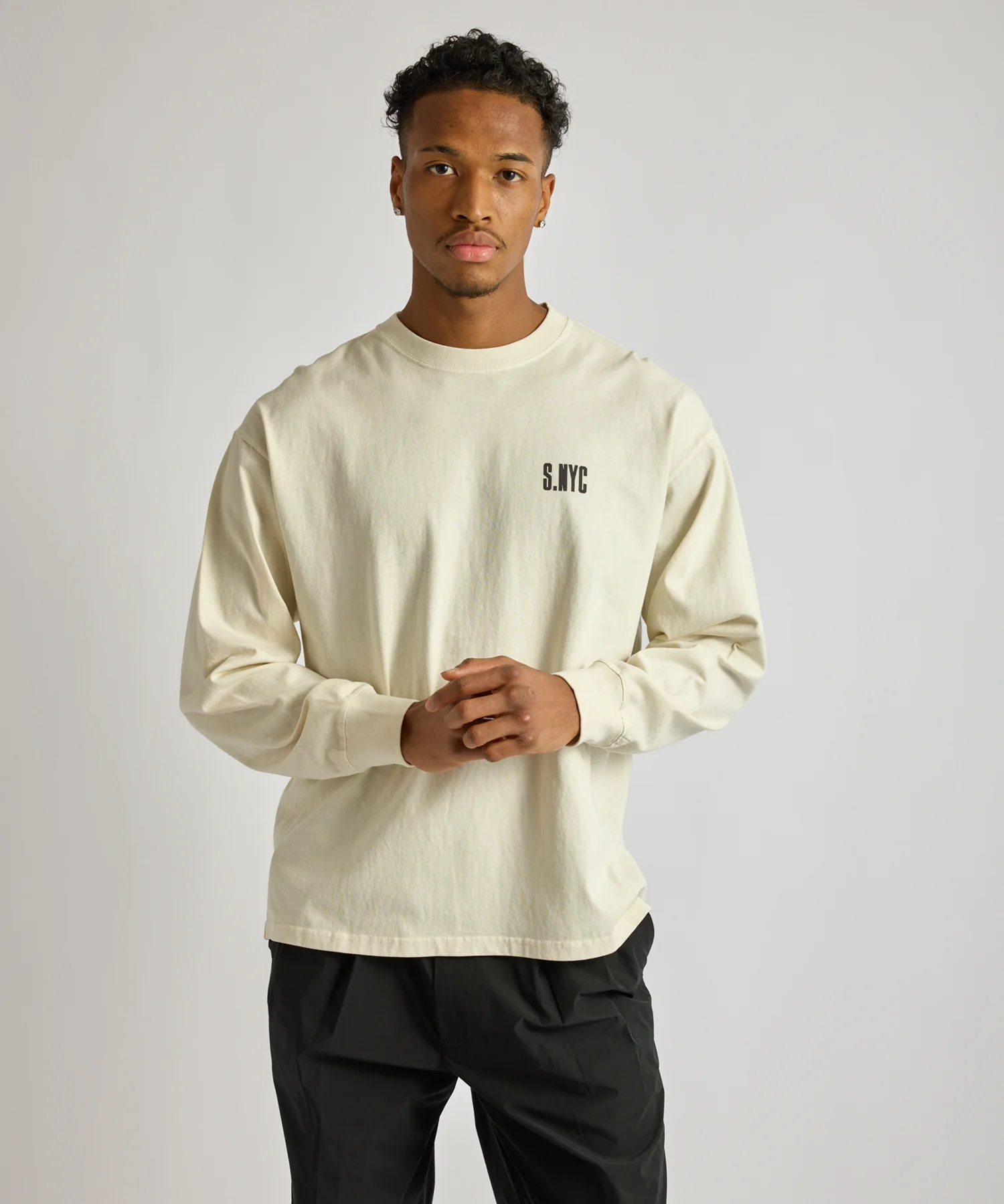 Collegiate Printed Long Sleeve Tee - Image 2