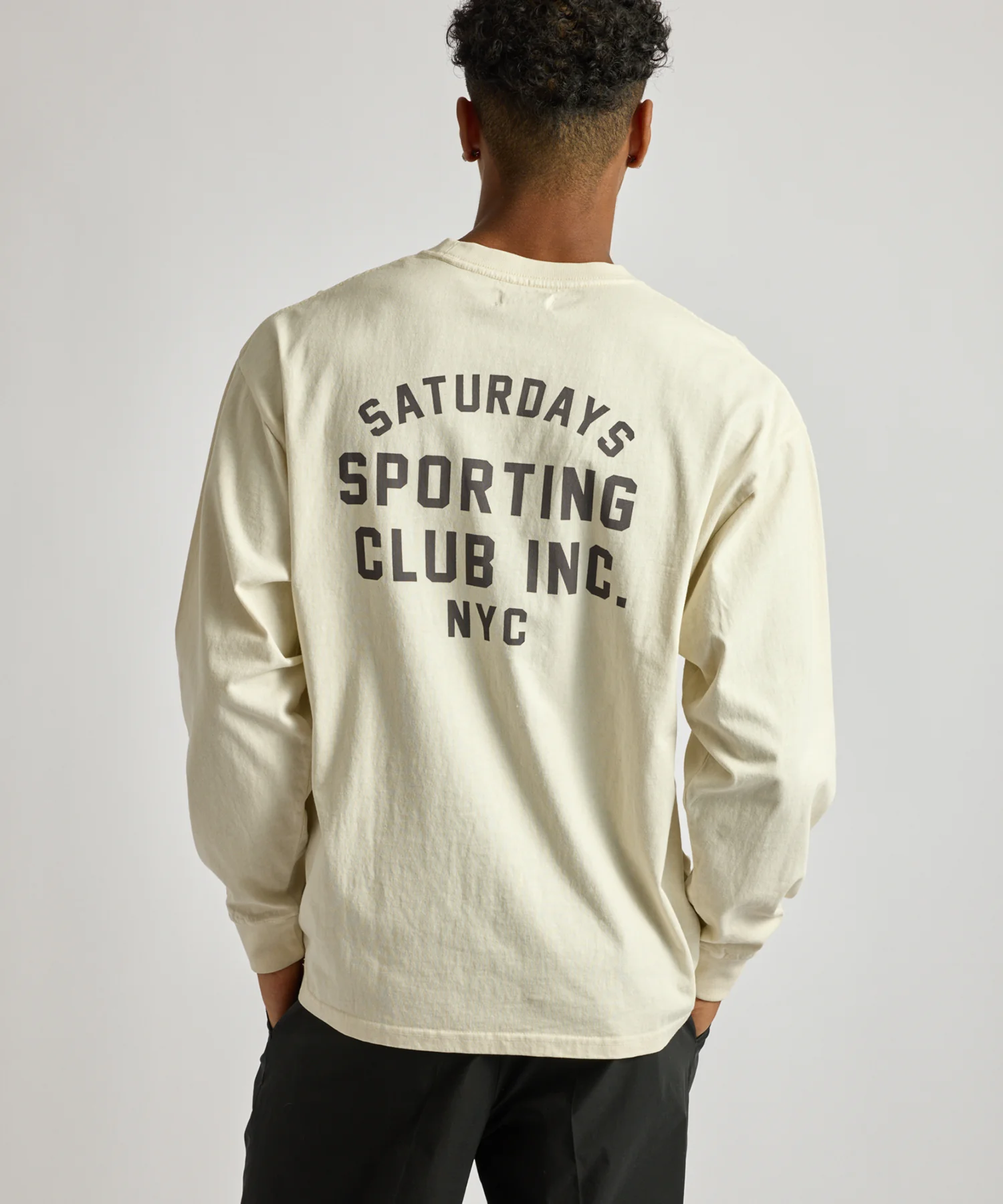 Collegiate Printed Long Sleeve Tee - Image 3