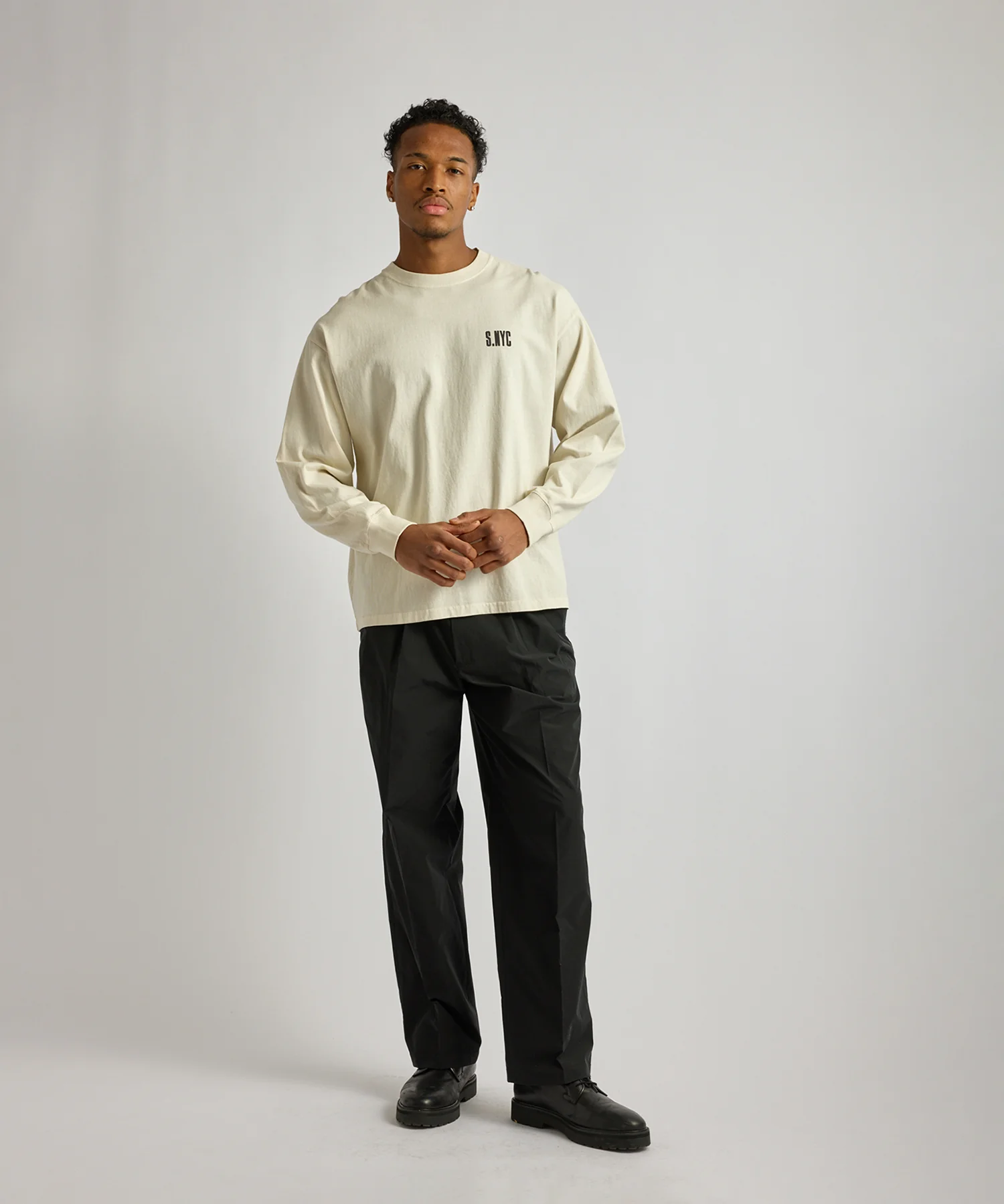 Collegiate Printed Long Sleeve Tee - Image 4