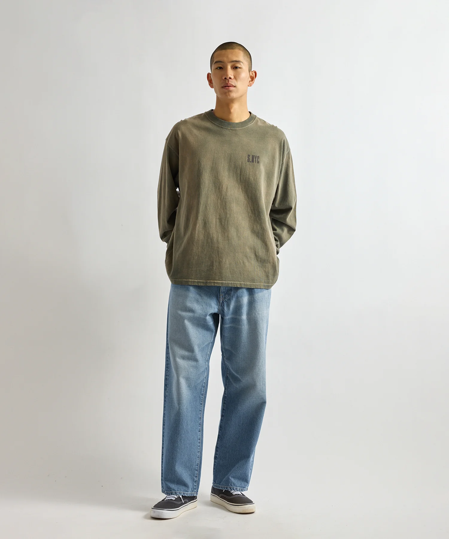 Collegiate Printed Long Sleeve Tee - Image 3