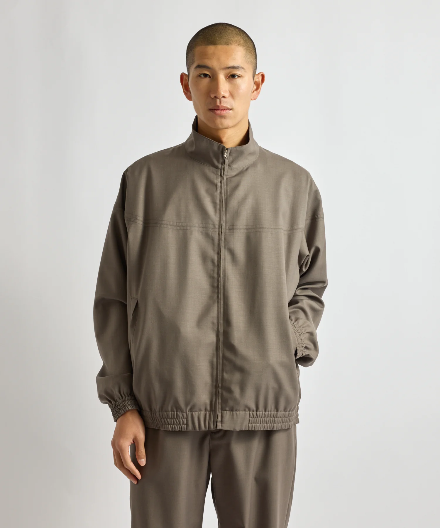 Everett Tropical Wool Training Jacket - Image 2