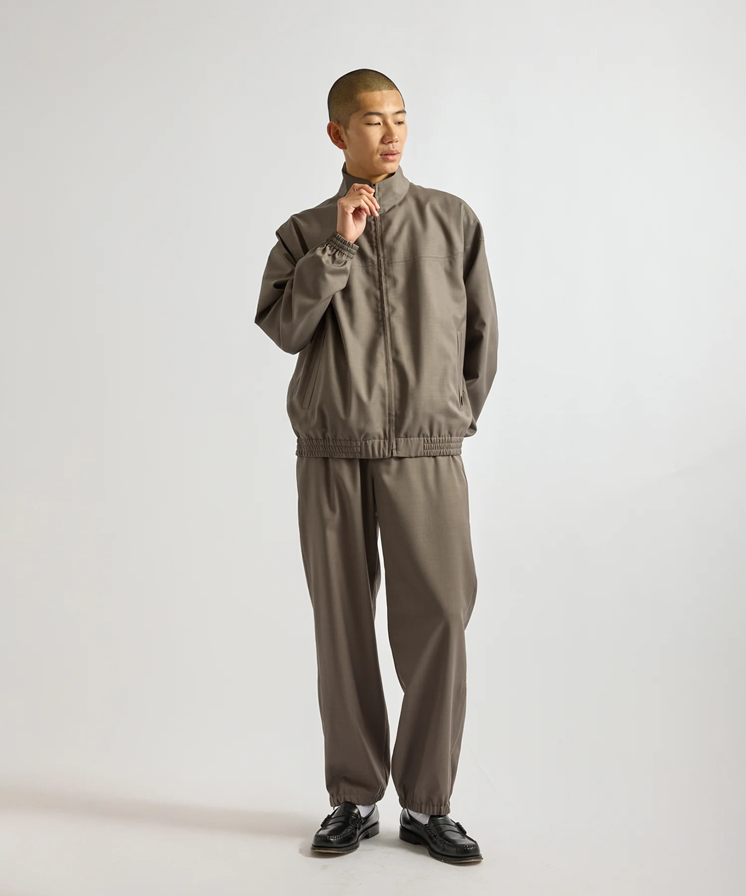 Everett Tropical Wool Training Jacket - Image 3