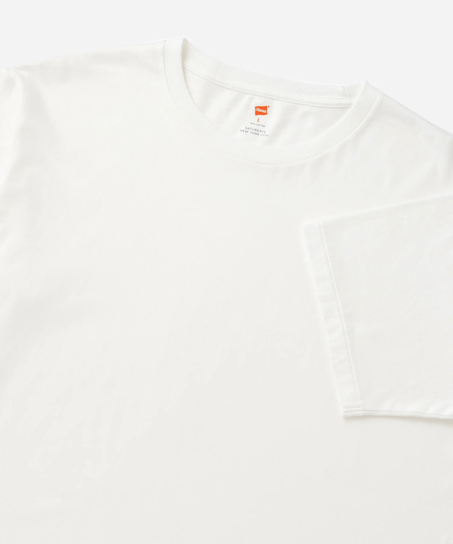 Hanes x Saturdays NYC Washed Cotton Tees 2-Pack - Image 5