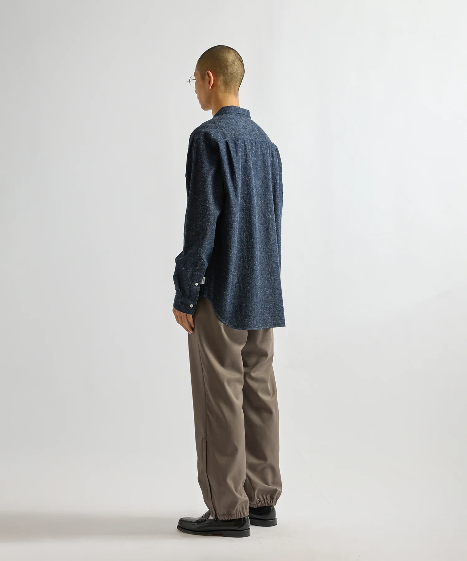 Hanley Long Sleeve Open Collar Shirt - Image 4