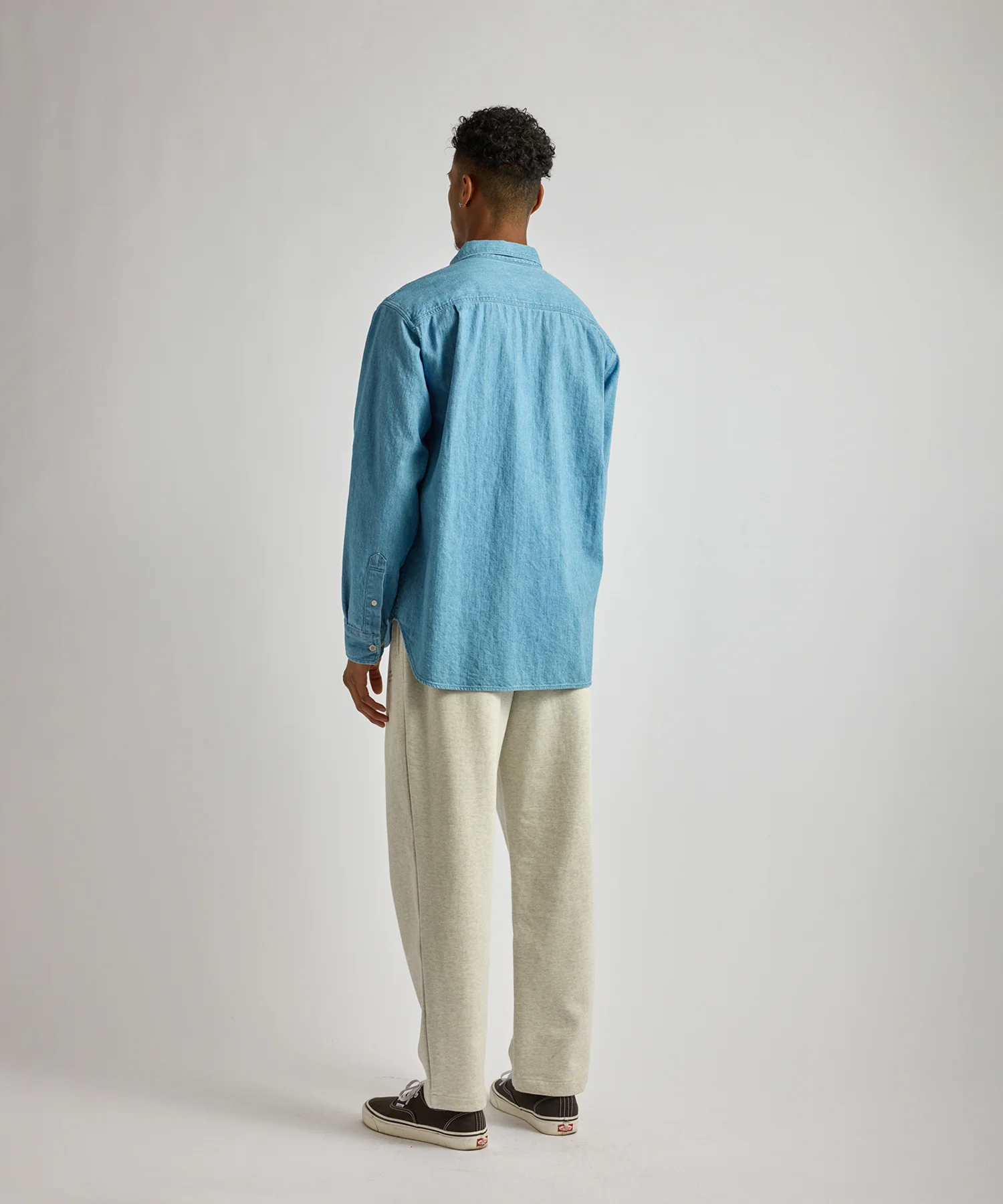 Hanley Long Sleeve Open Collar Shirt - Image 4