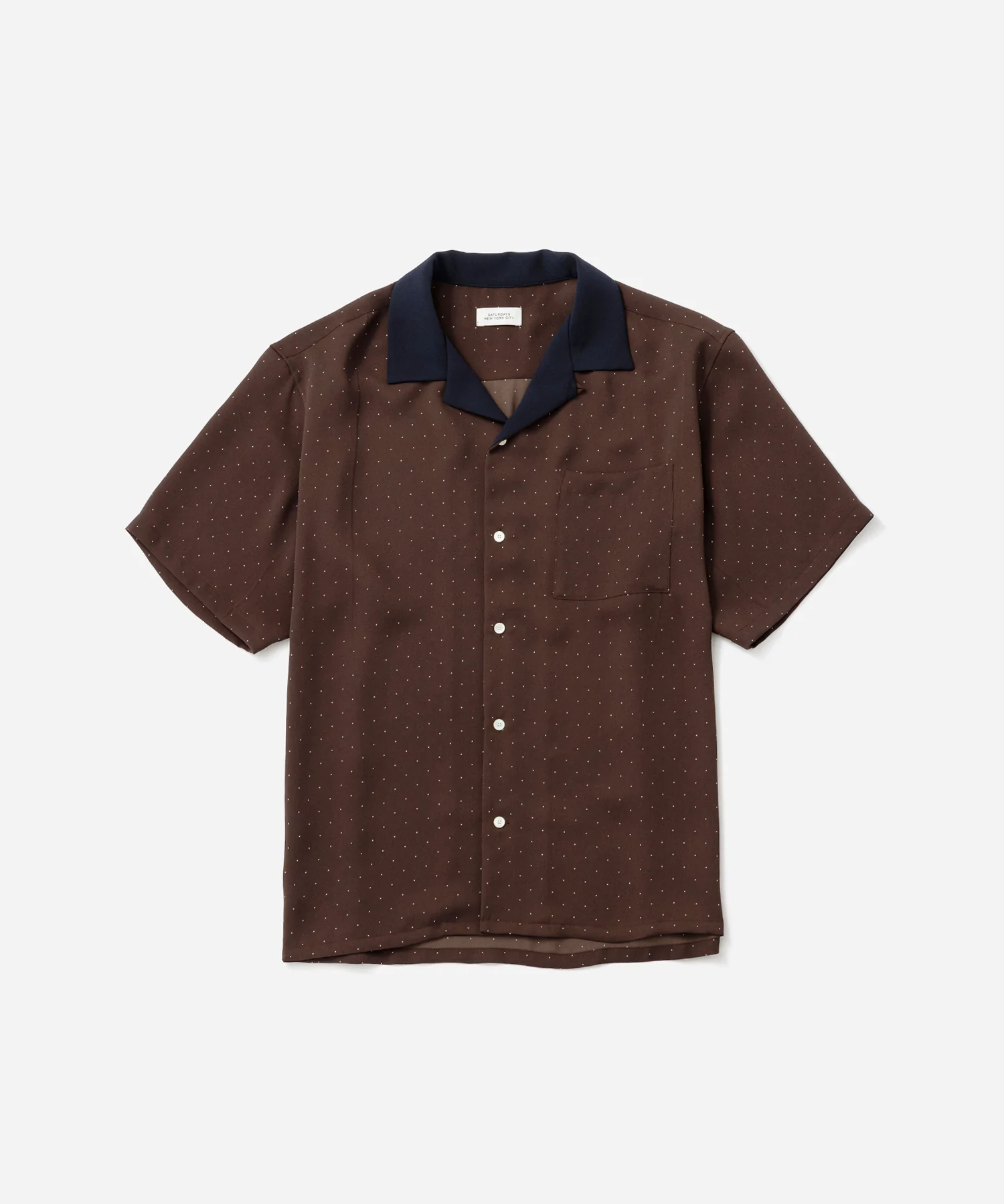 Hester Dot Print Short Sleeve Shirt