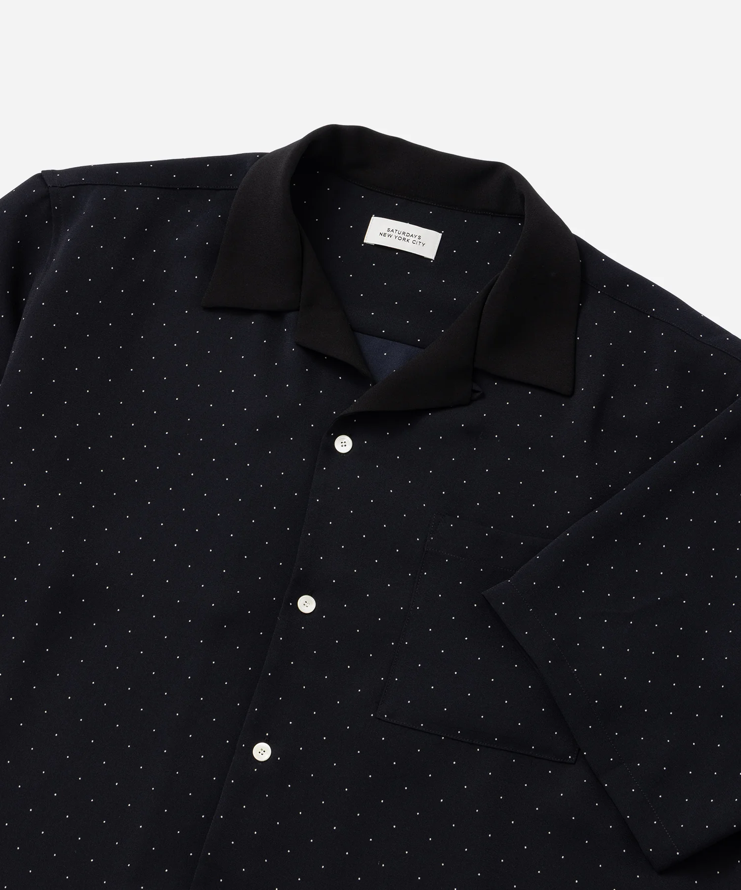Hester Dot Print Short Sleeve Shirt - Image 5