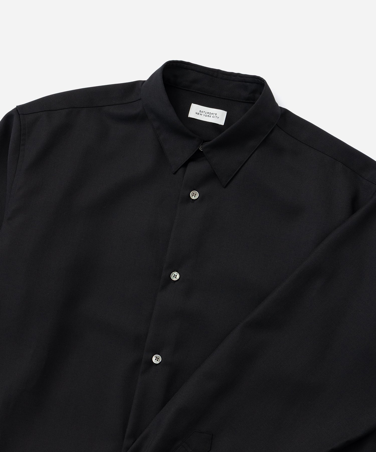 Kenmare Tropical Wool Long Sleeve Shirt - Image 5
