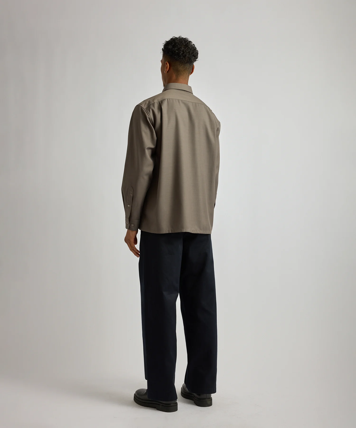 Kenmare Tropical Wool Long Sleeve Shirt - Image 4