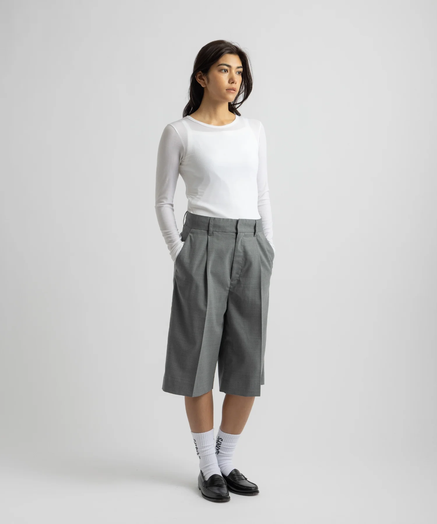 Kim Pleated Shorts - Image 4
