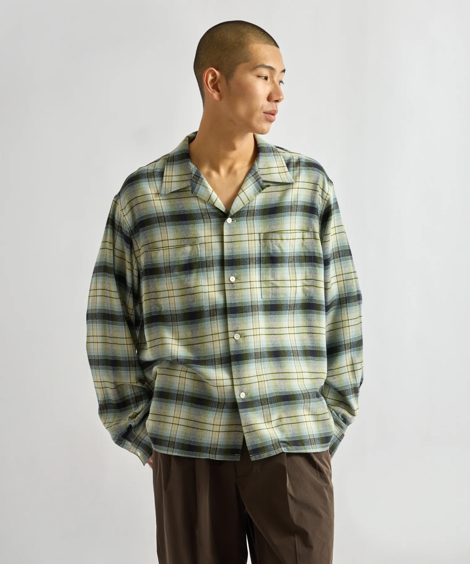 Marco Vintage Check Long Sleeve Shirt - Image 2