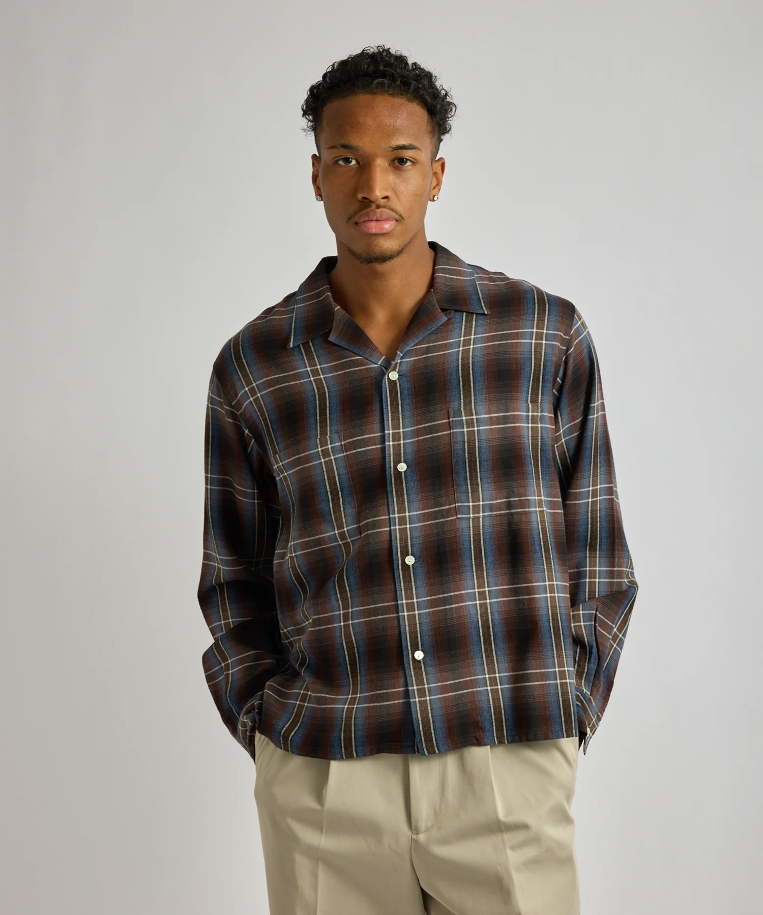 Marco Vintage Check Long Sleeve Shirt - Image 2