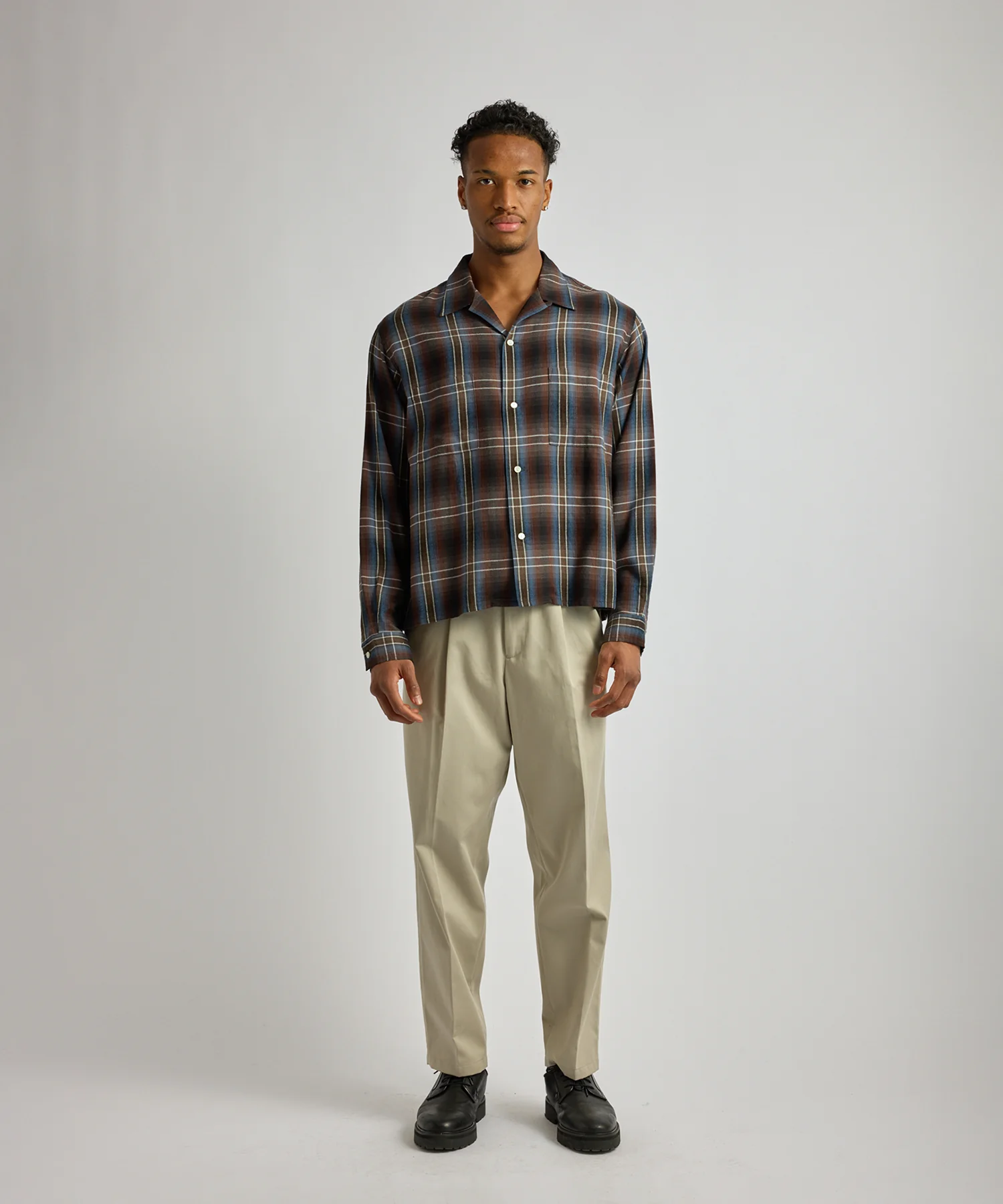 Marco Vintage Check Long Sleeve Shirt - Image 3