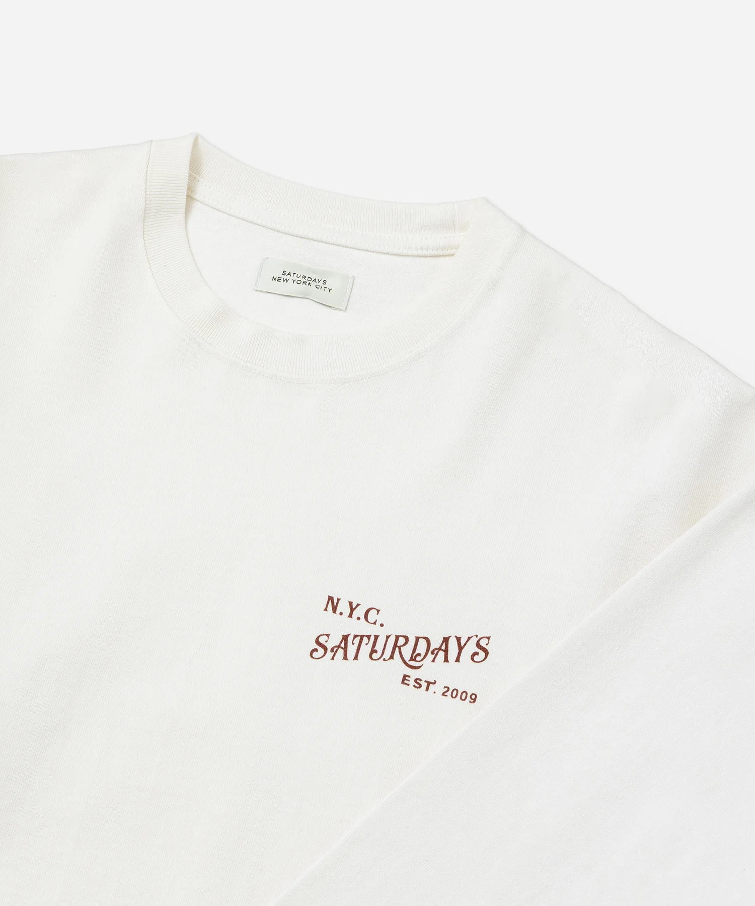 Max Weight Vintage Serif Long Sleeve Tee - Image 5