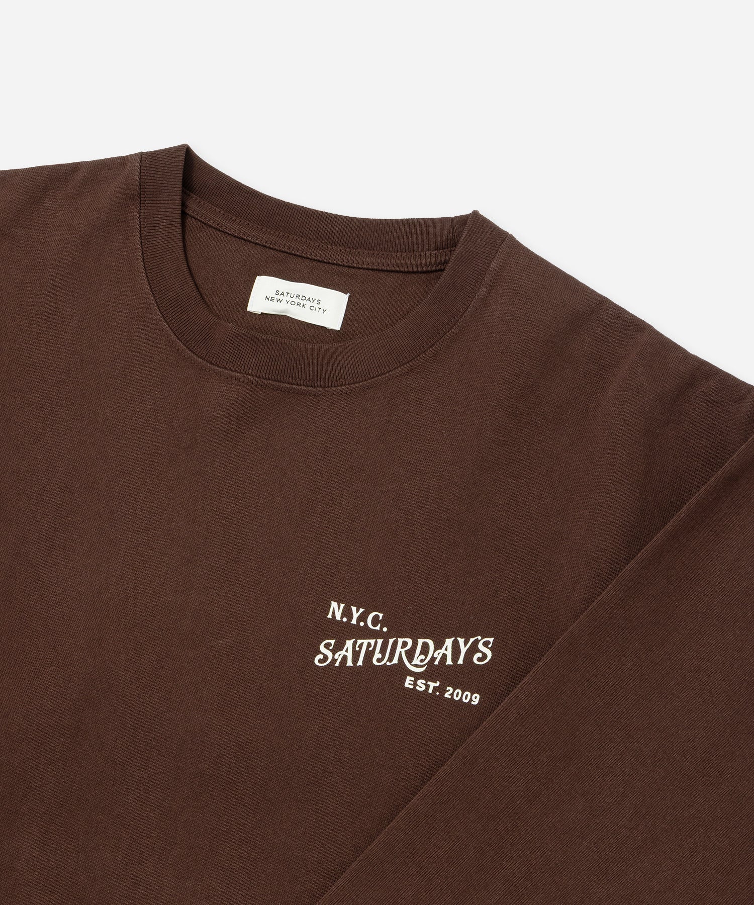 Max Weight Vintage Serif Long Sleeve Tee - Image 5