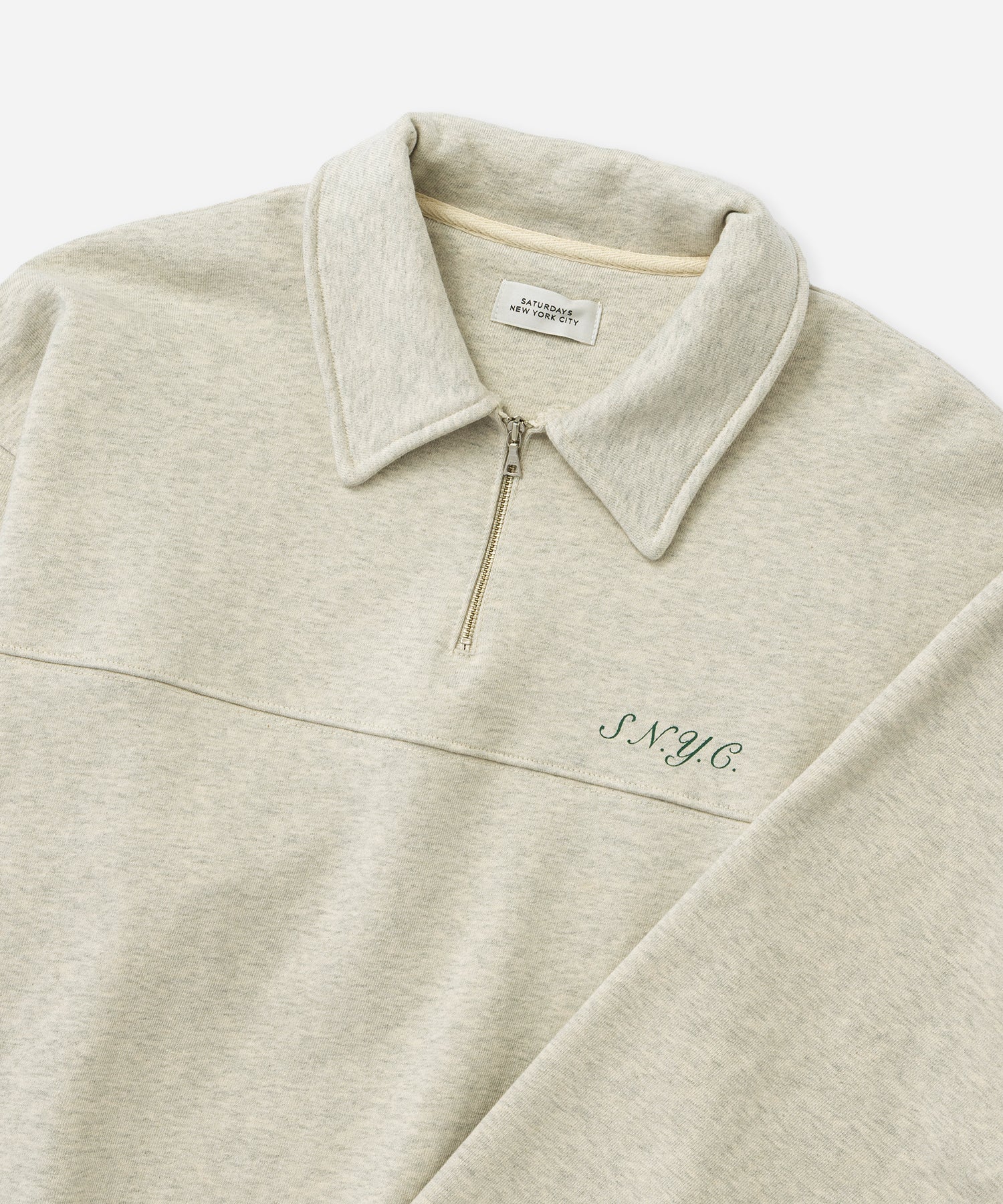 Mott Relaxed Quarter Zip Sweatshirt - Image 5