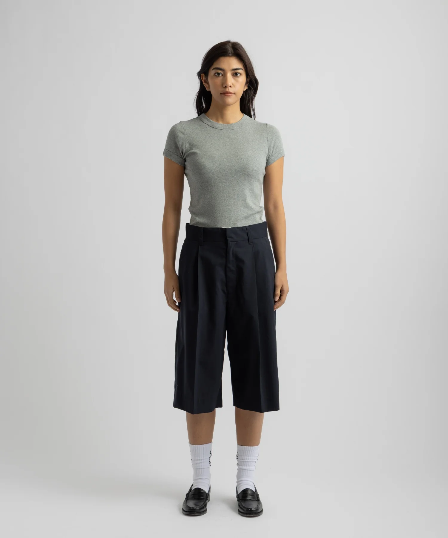 Naomi Ribbed Tee - Image 3
