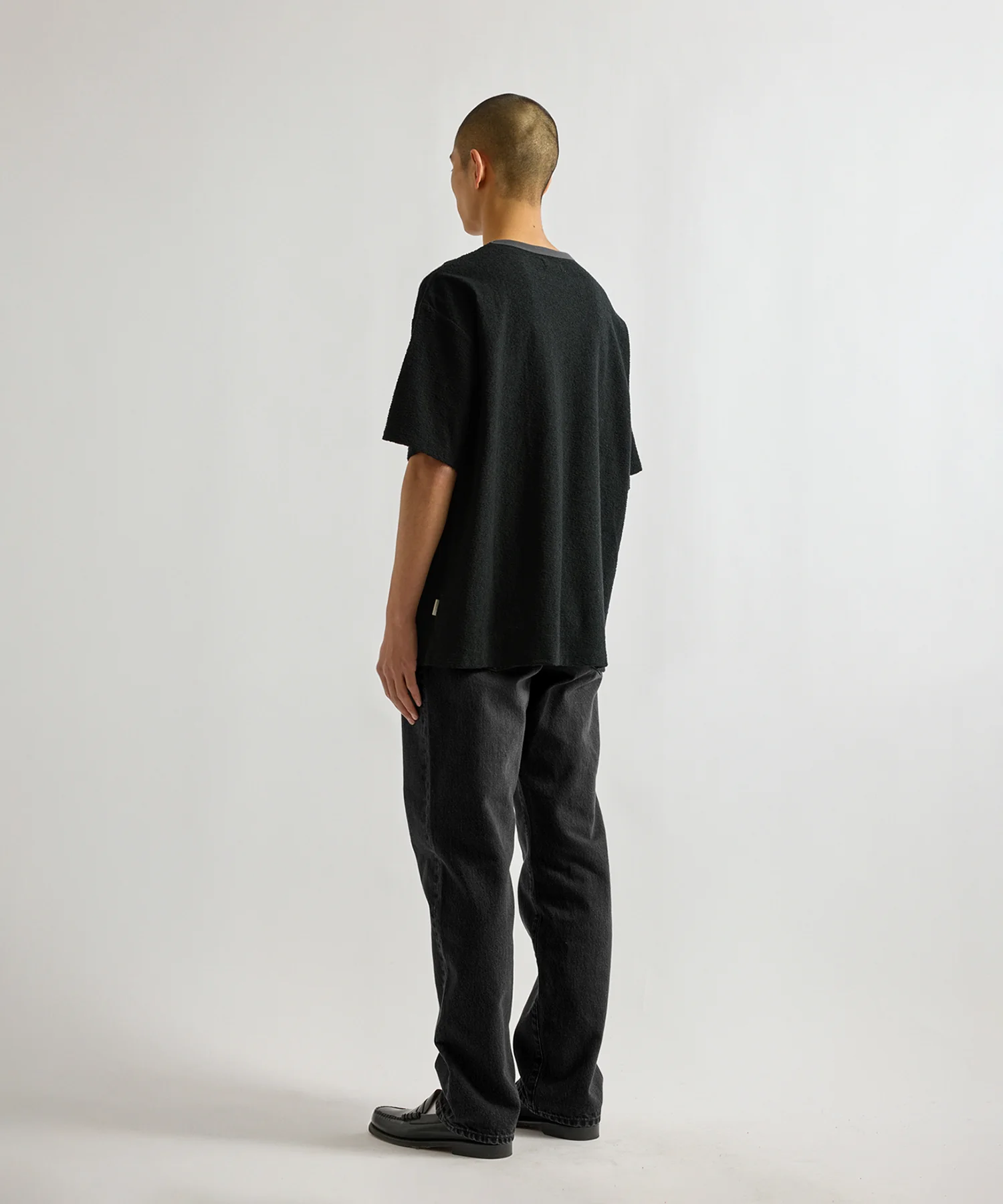 Ringer Pile Relaxed Short Sleeve Tee - Image 4