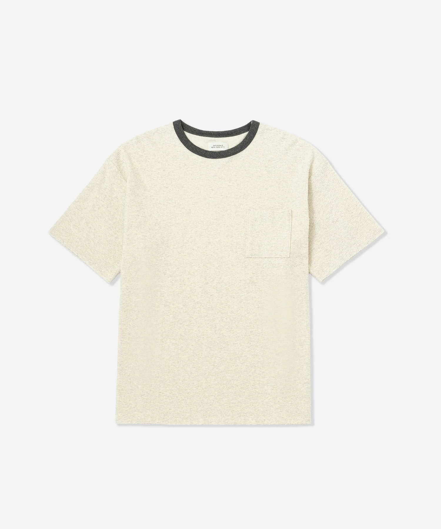 Ringer Pile Relaxed Short Sleeve Tee