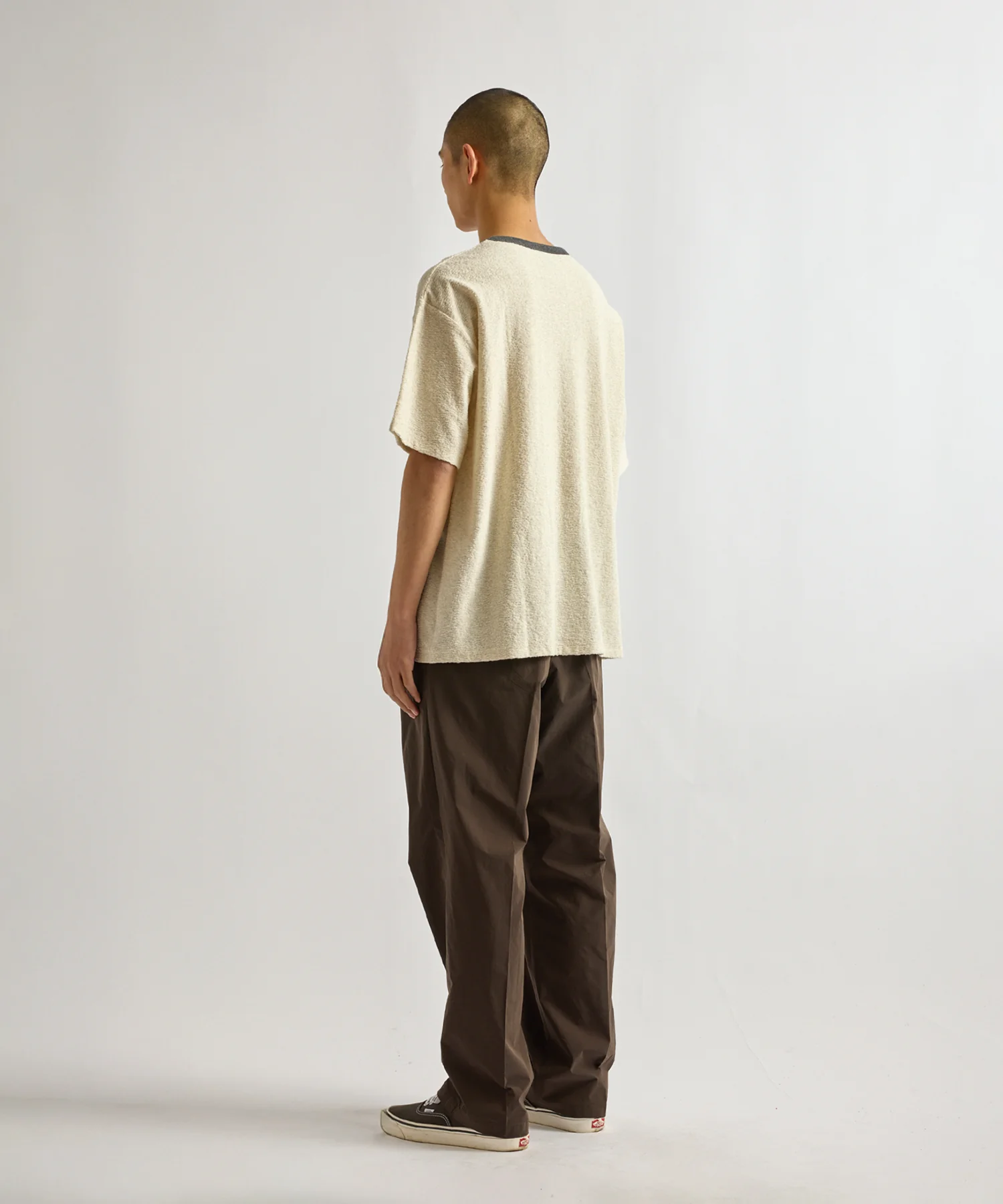 Ringer Pile Relaxed Short Sleeve Tee - Image 4