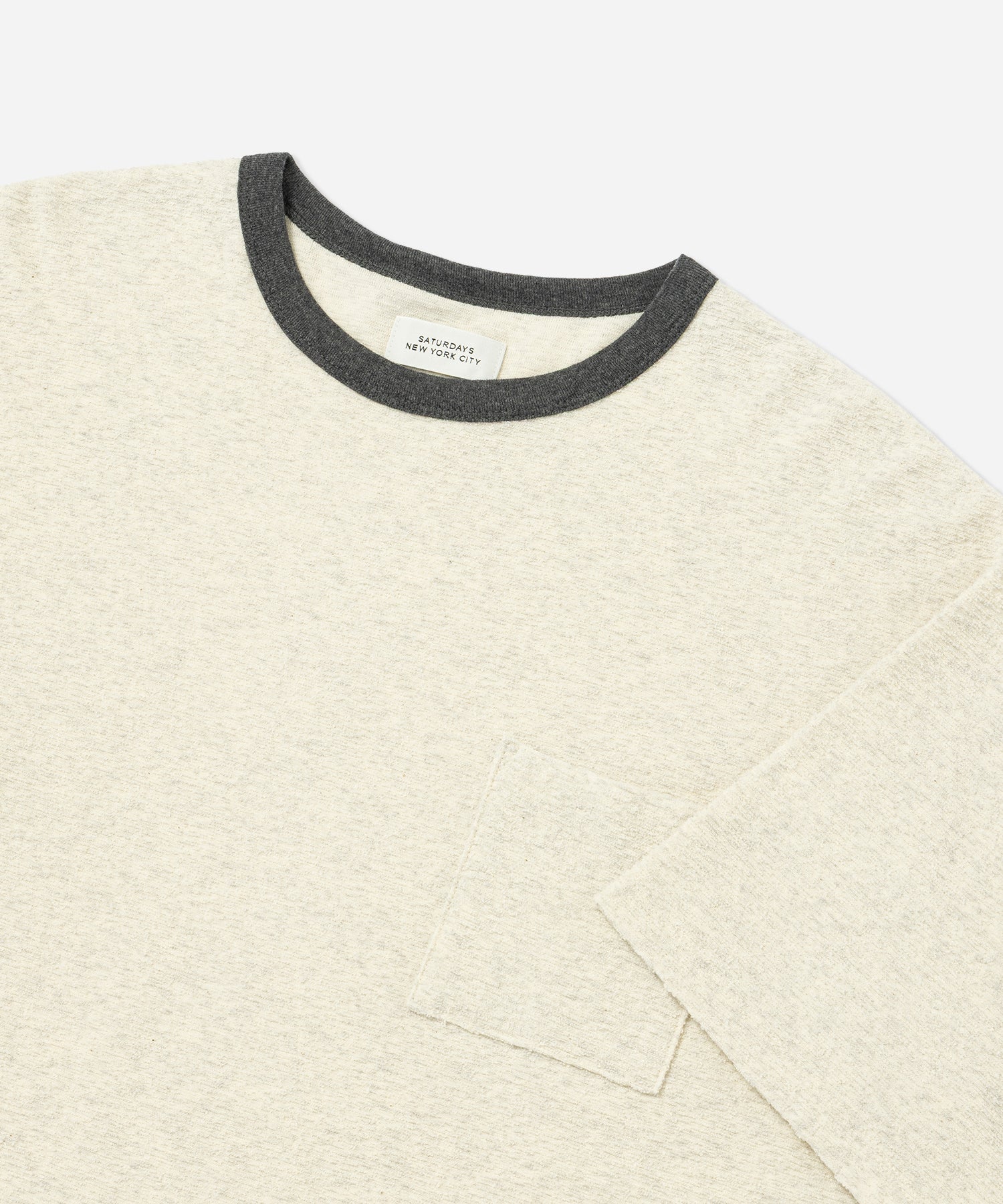 Ringer Pile Relaxed Short Sleeve Tee - Image 5