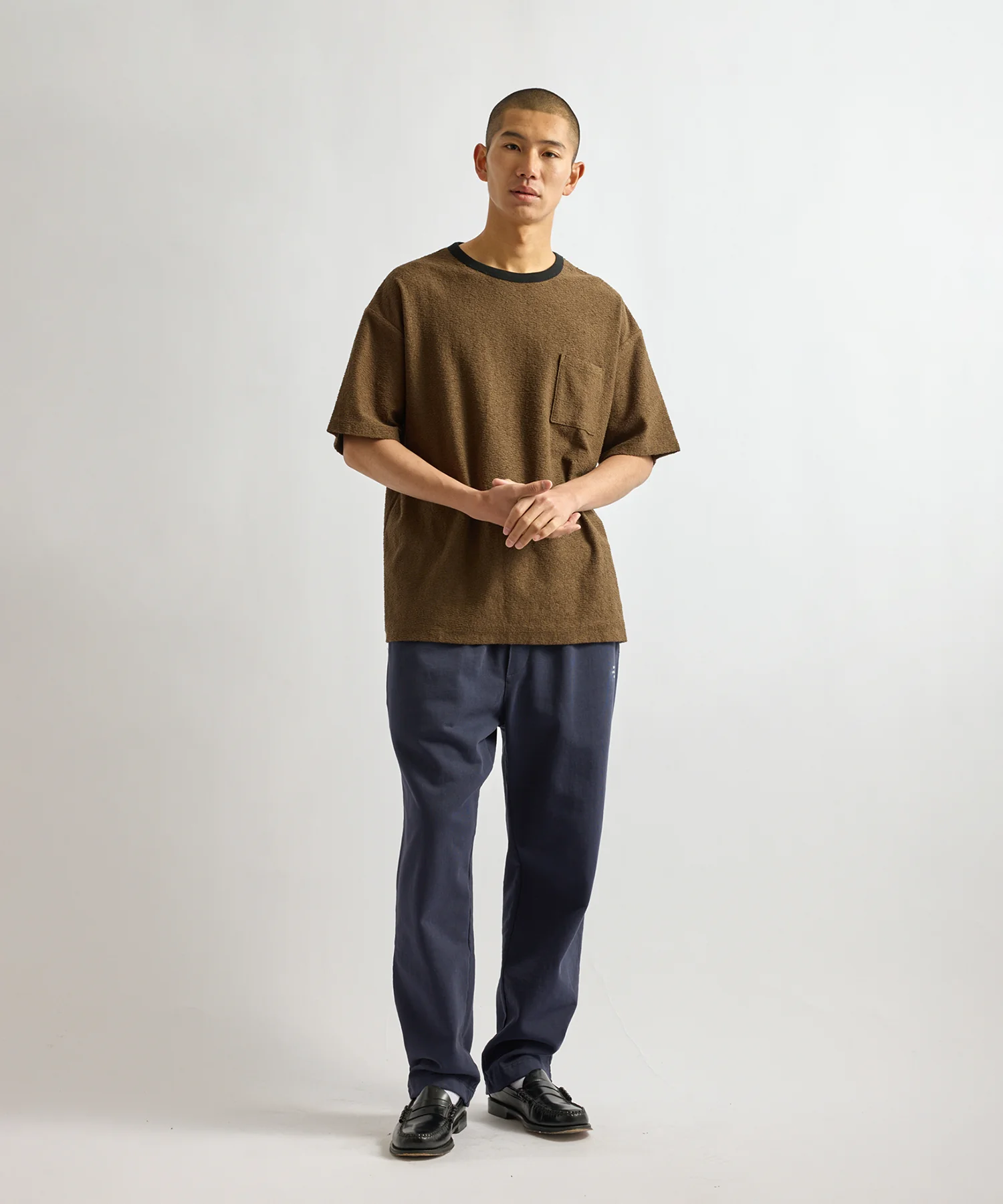Ringer Pile Relaxed Short Sleeve Tee - Image 3