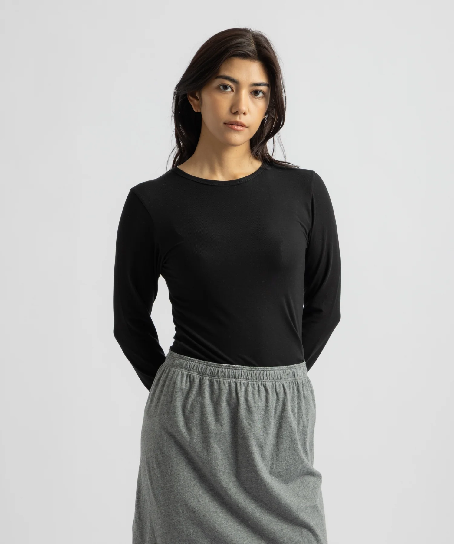 Steff Fitted Long Sleeve Top - Image 2