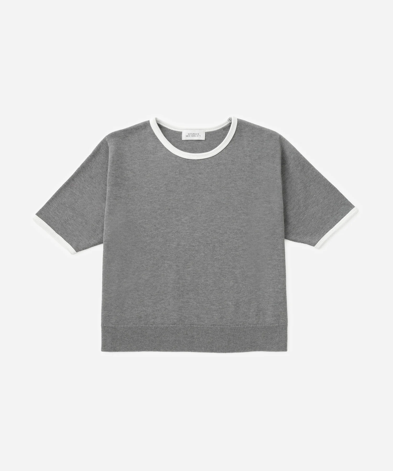 Suzie Compact Knit Short Sleeve Top