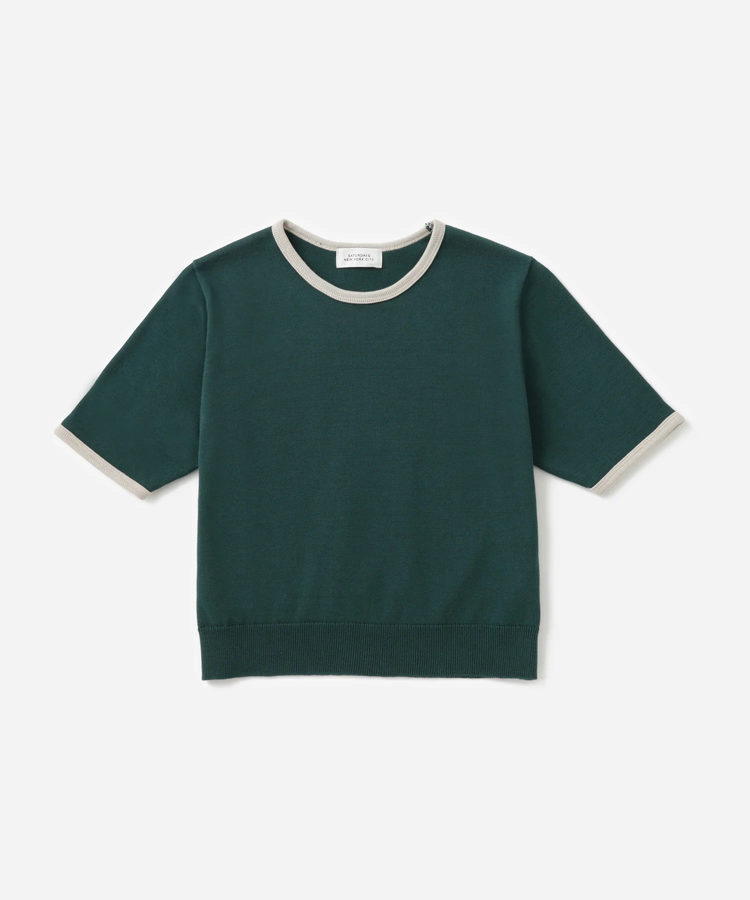 Suzie Compact Knit Short Sleeve Top