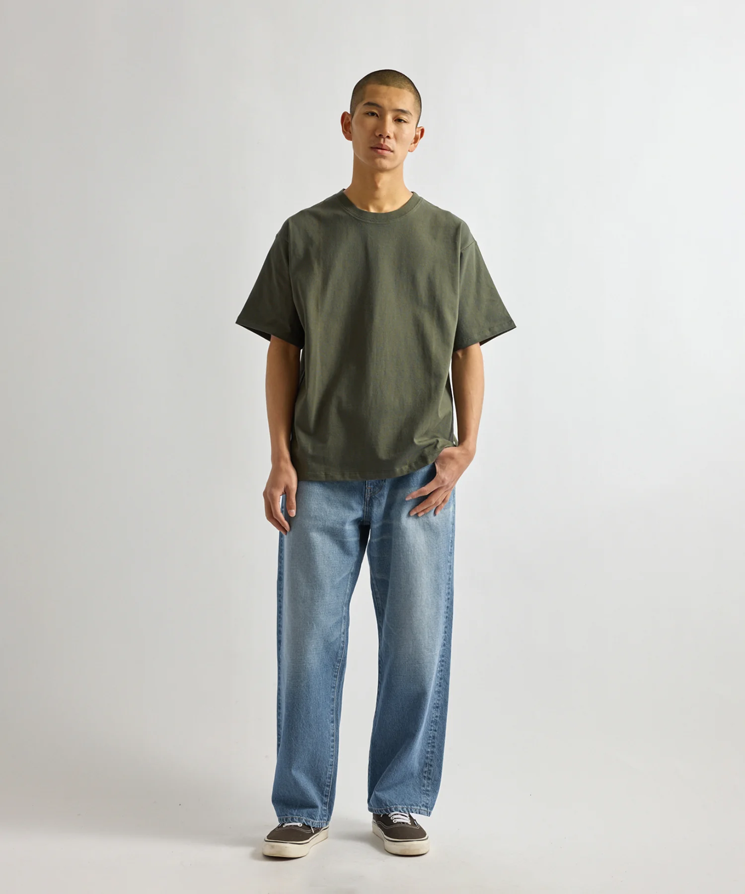 Takeru Relaxed Washed Denim Pant - Image 4