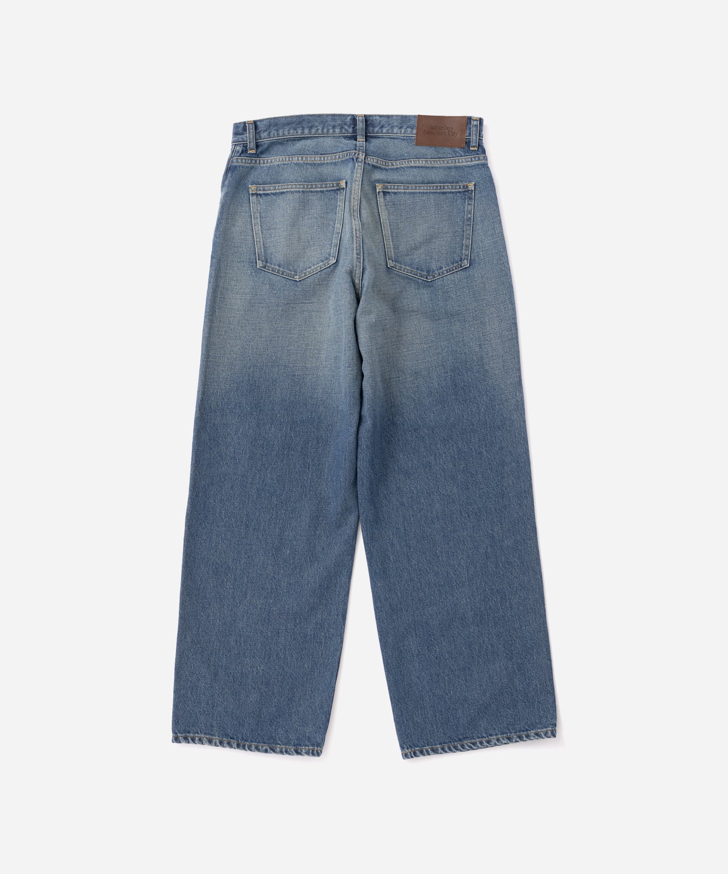 Takeru Relaxed Washed Denim Pant - Image 6