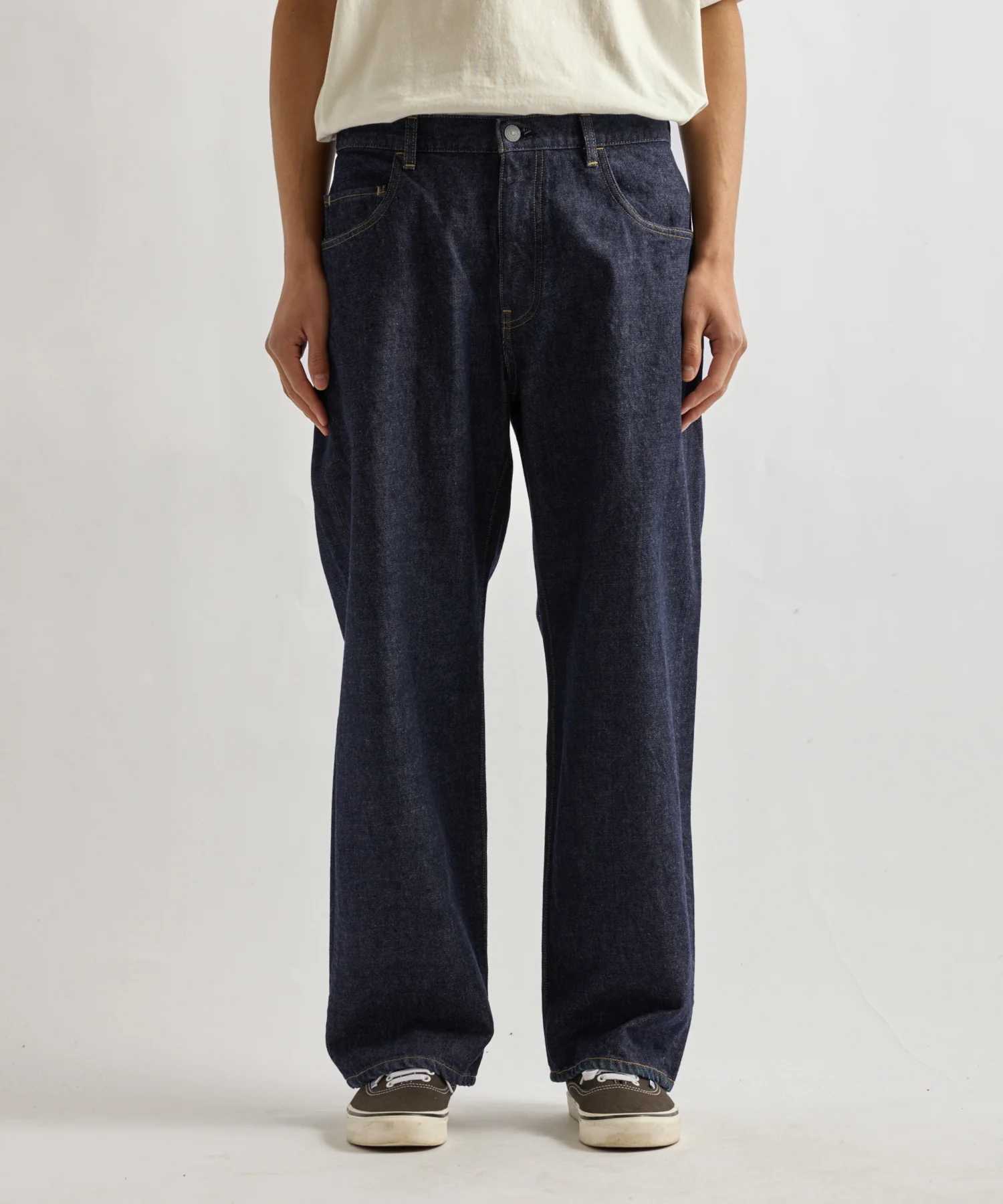 Takeru Relaxed Rinsed Denim Pant - Image 2