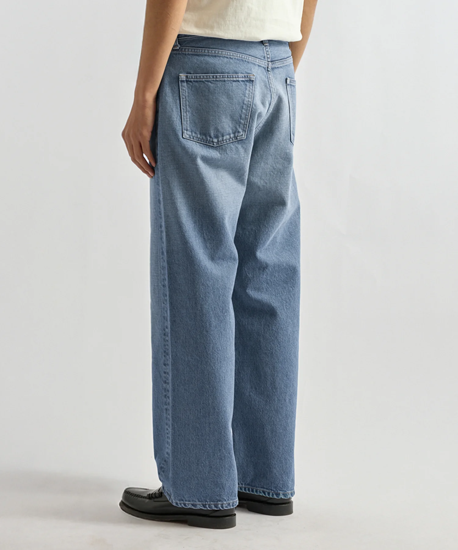 Tobias Straight Washed Denim Pant - Image 3
