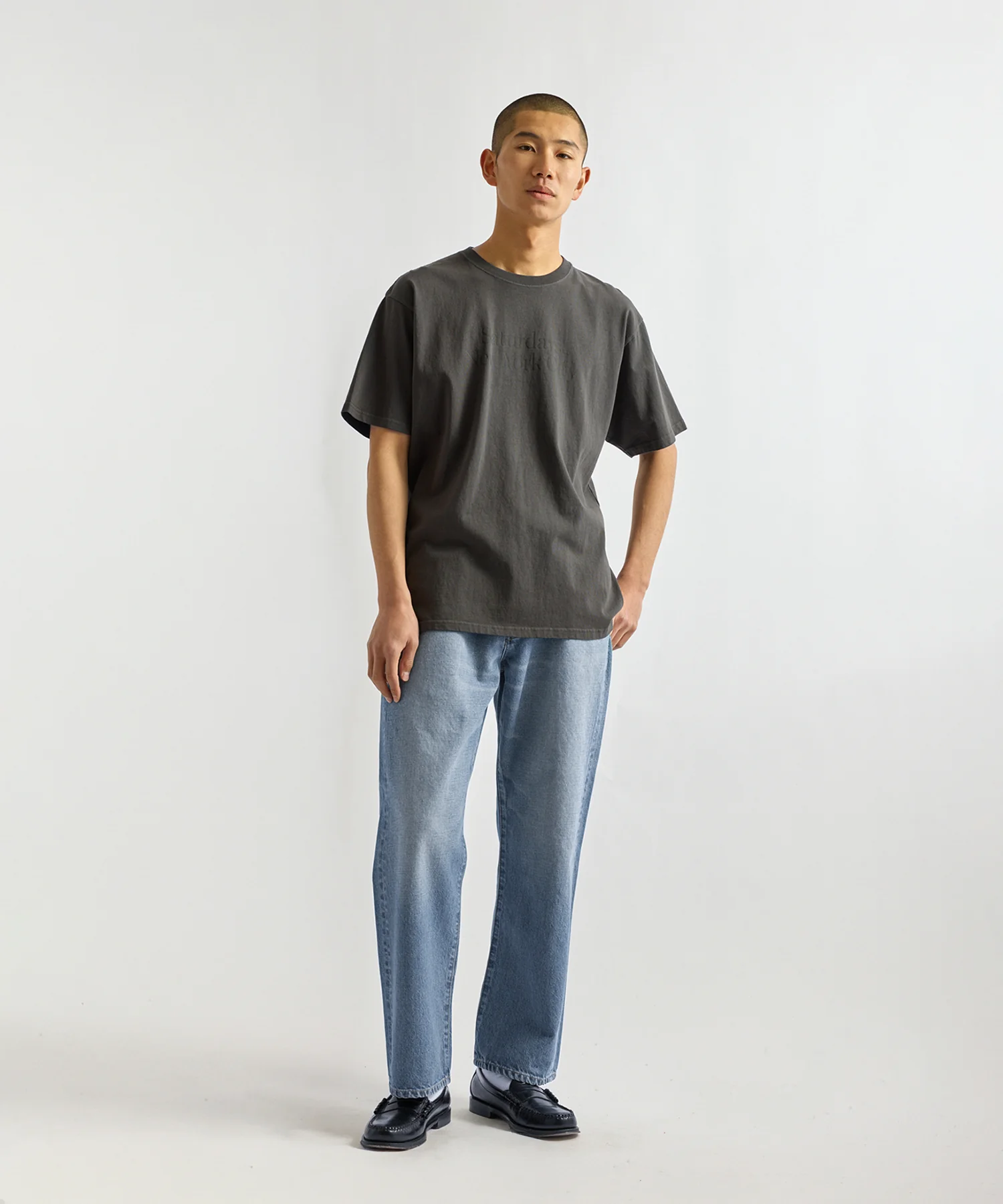 Tobias Straight Washed Denim Pant - Image 4